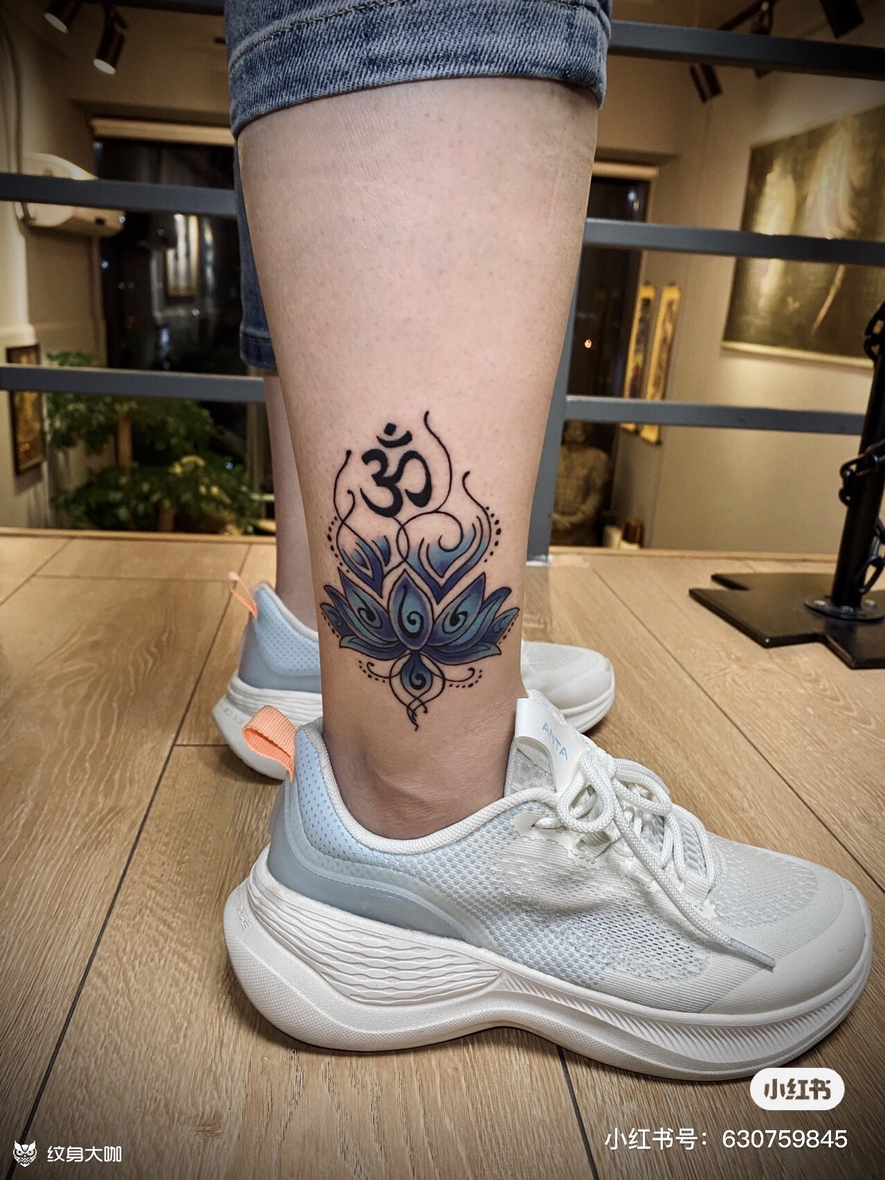 瑜伽标示客人是楼下瑜伽馆的老_纹身吧社区 - 纹身大咖