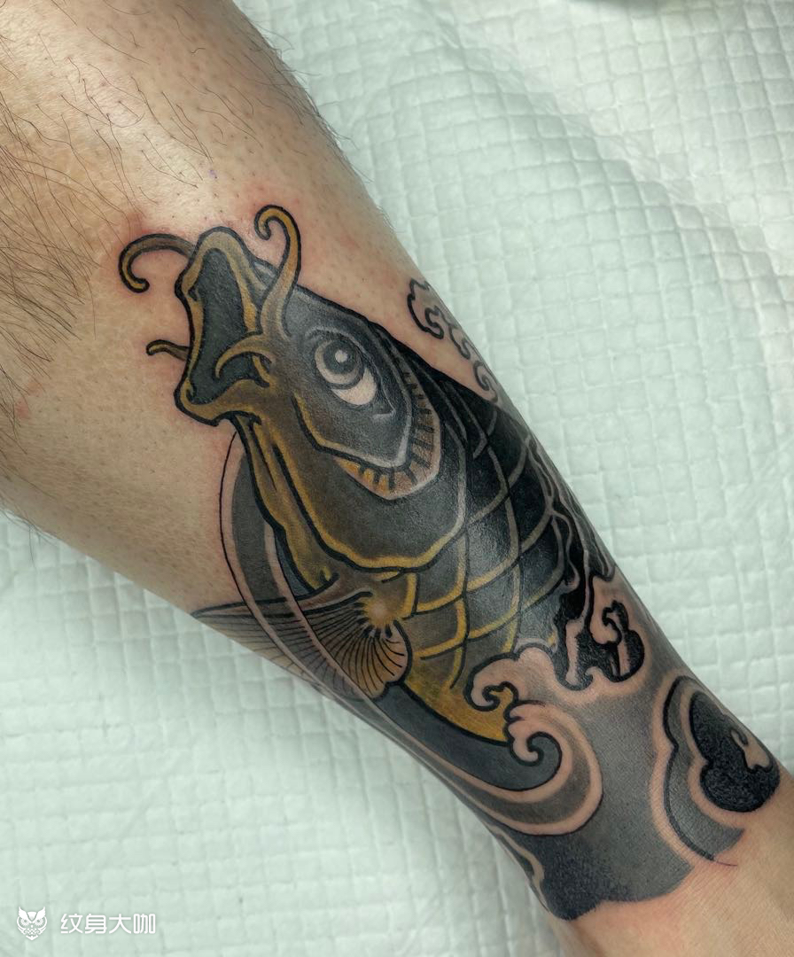 威万作品_纹身图案手稿图片_大巫老湿的纹身作品集