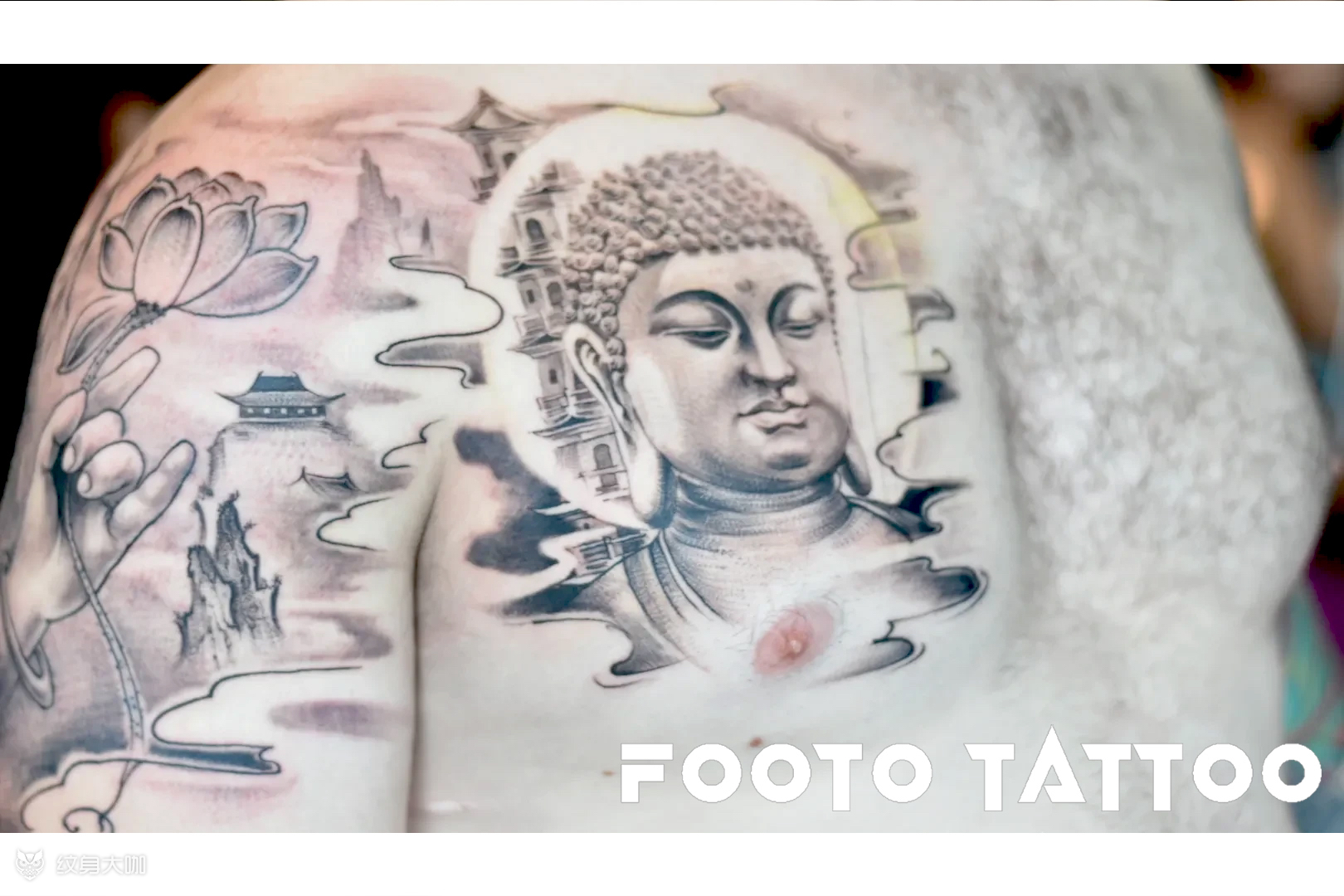 半甲佛国际友人皮肤特别好～ _纹身吧社区 - 纹身大咖