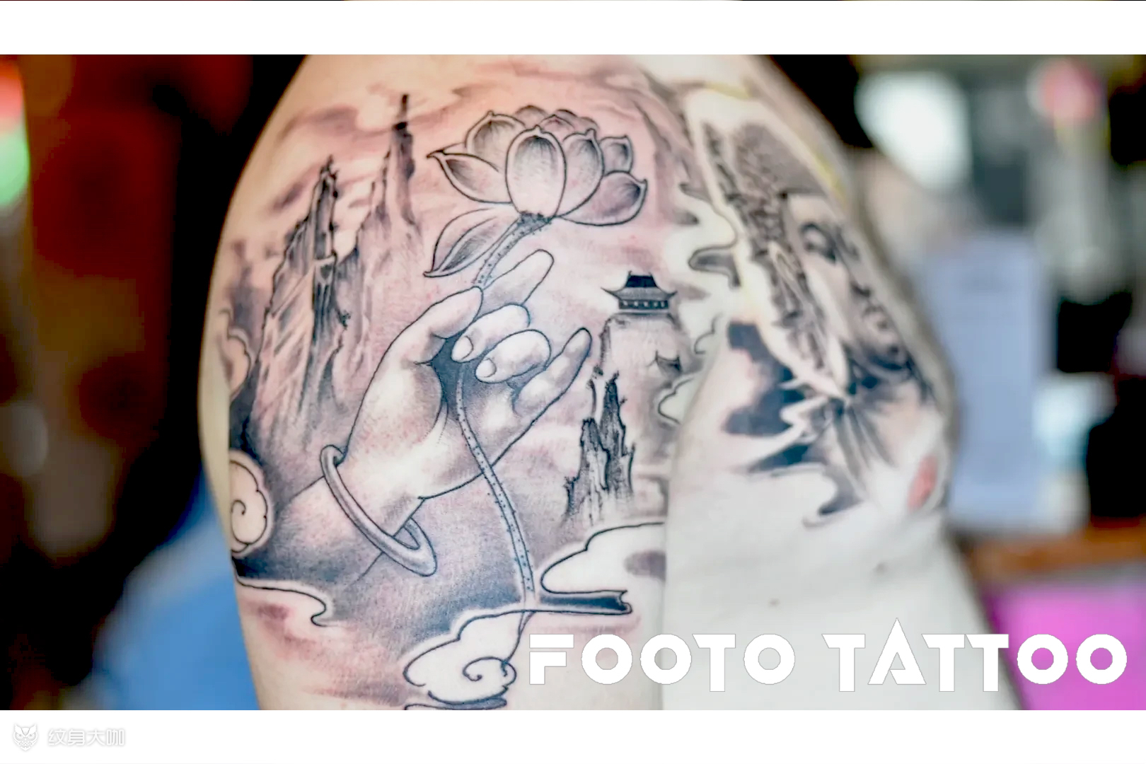 半甲佛国际友人皮肤特别好～ _纹身吧社区 - 纹身大咖