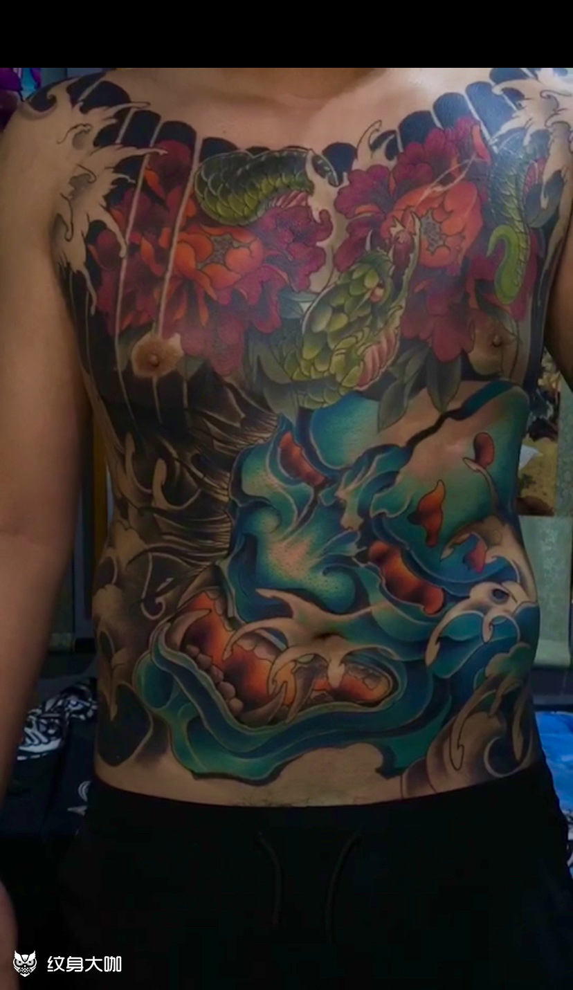 纹身图案手稿图片_御刺清 王伟 从业9年的纹身