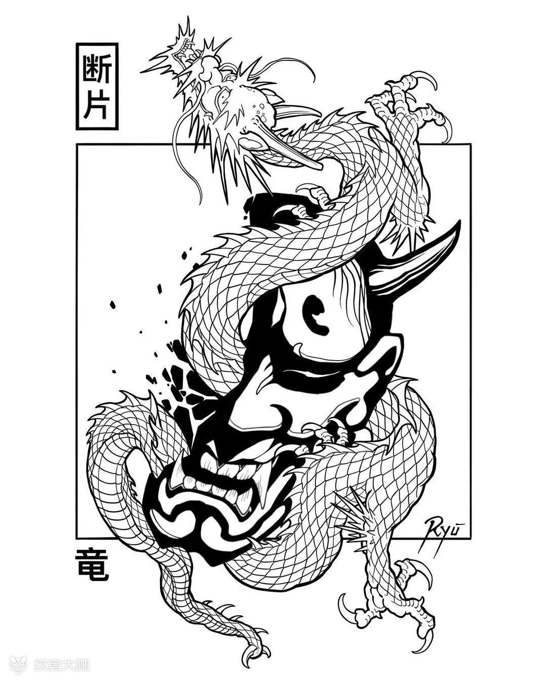 分享一组我个人比较喜欢的黑_纹身吧社区 - 纹身大咖