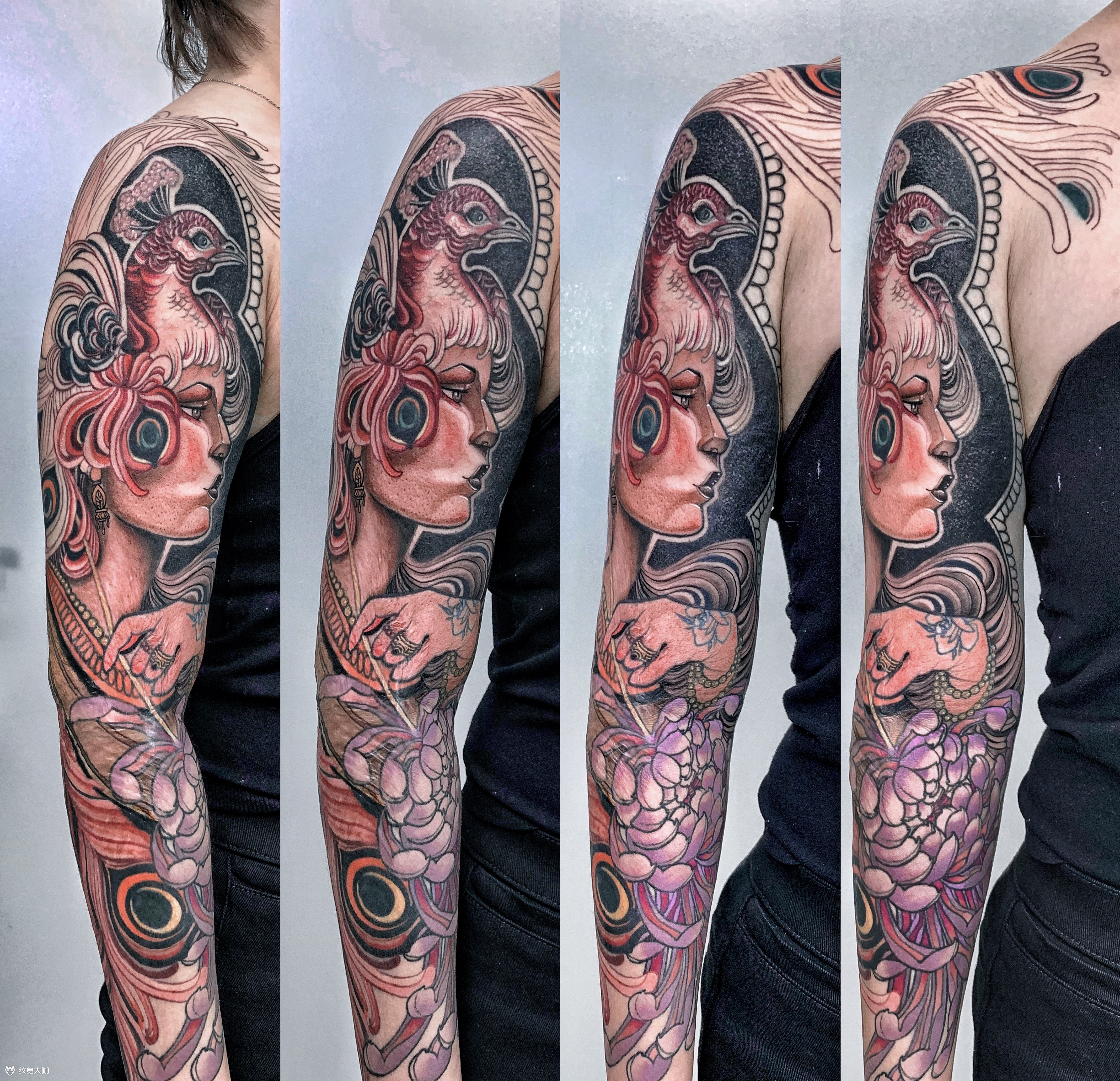 手臂new schoolnew schoo花臂简介:纹身图库可添加微信:19962681073