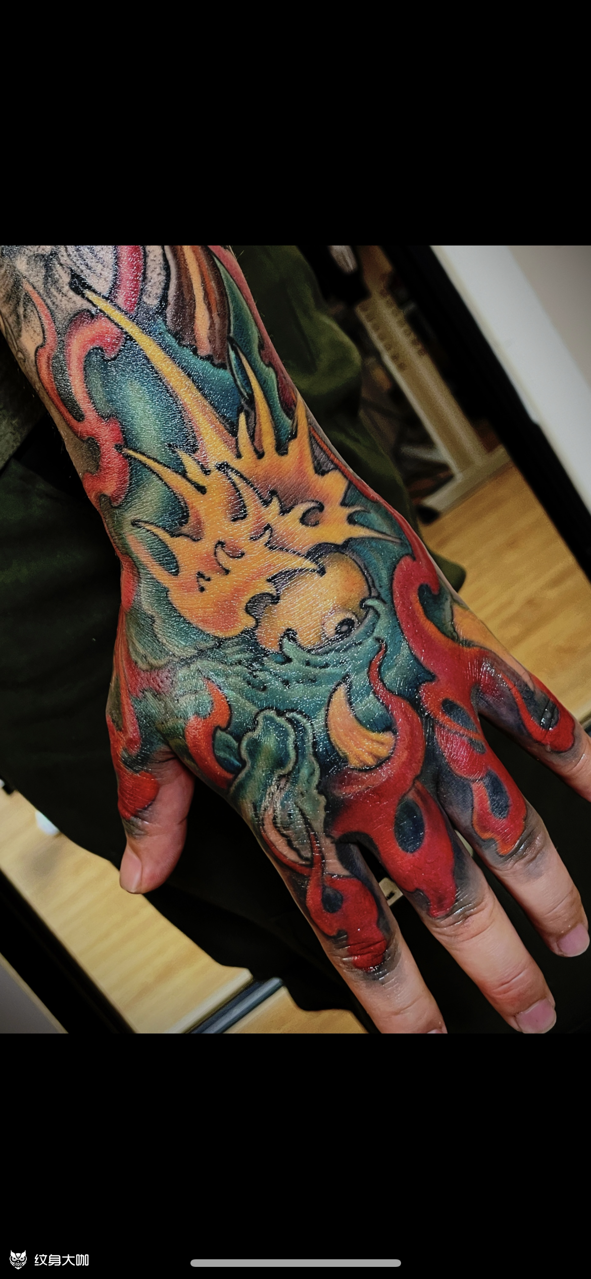 手背龙眼_纹身吧社区 - 纹身大咖
