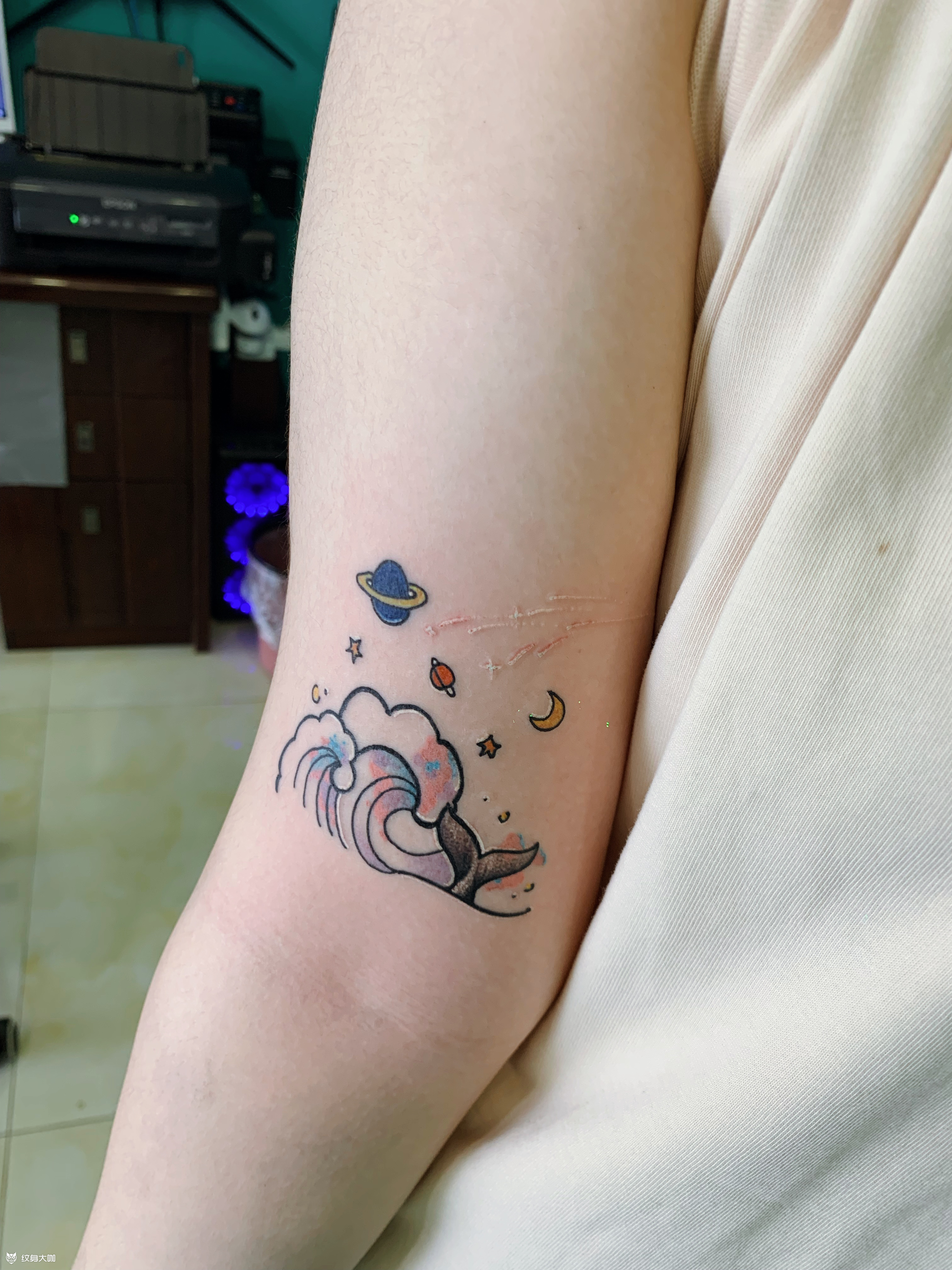 彩虹96_纹身图案手稿图片_俊俏的纹身作品集