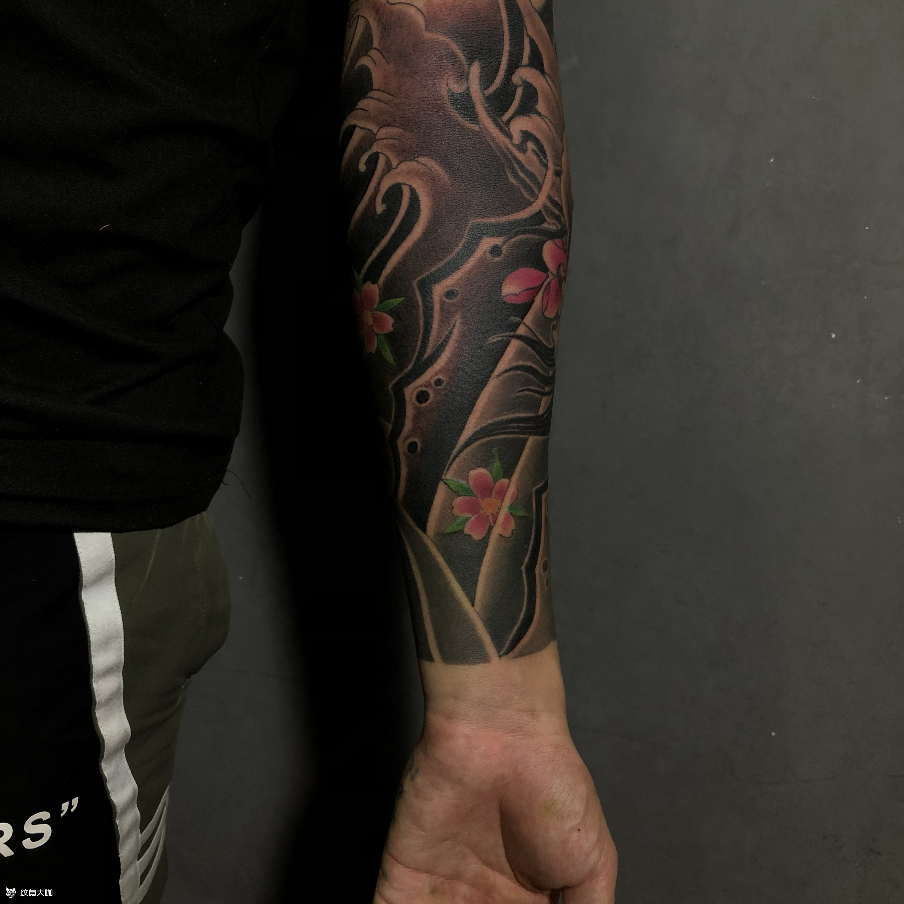 般诺包小臂_纹身图案手稿图片_葛忍的纹身作品集