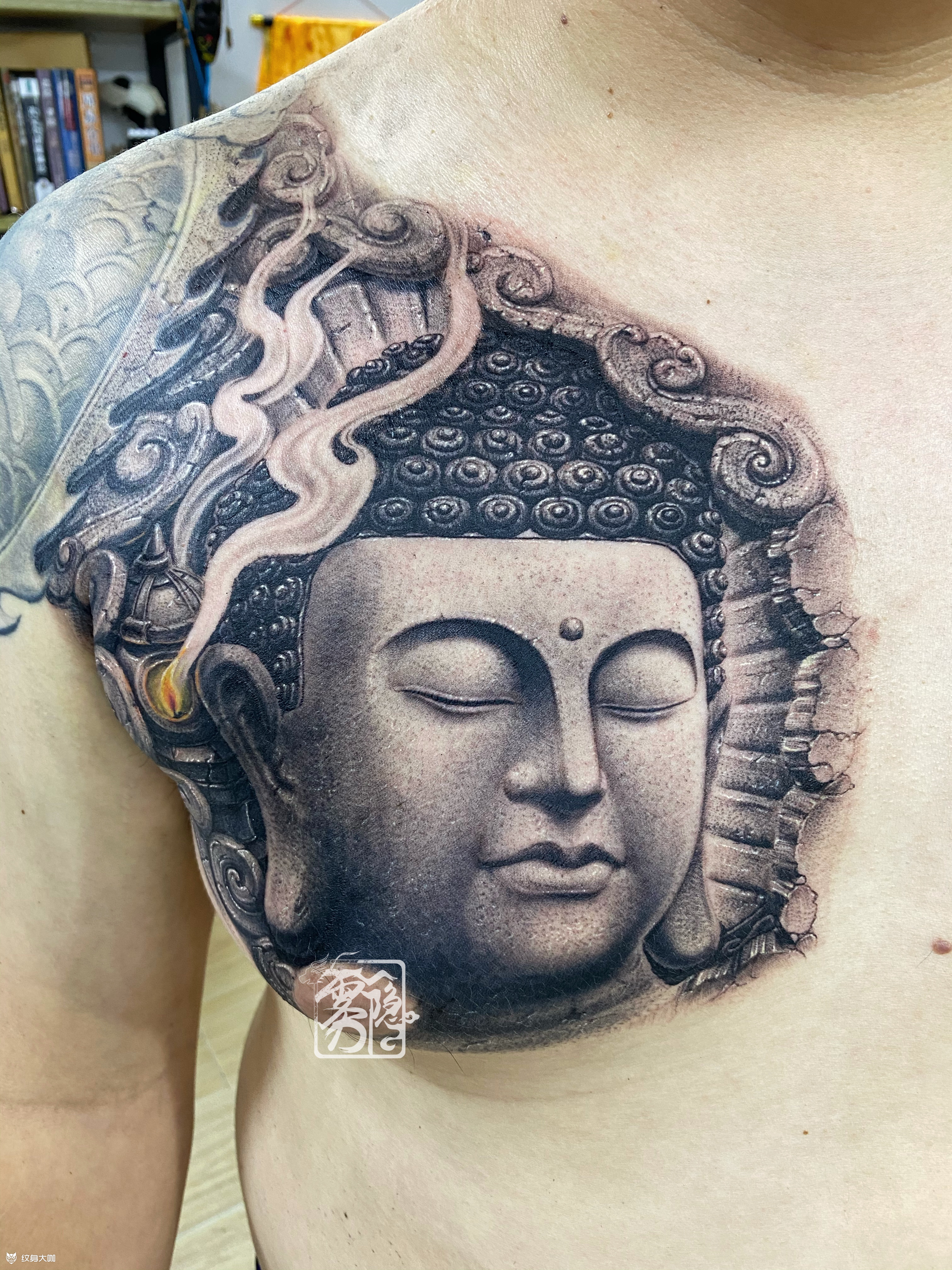 心灯_纹身图案手稿图片_大鹏的纹身作品集