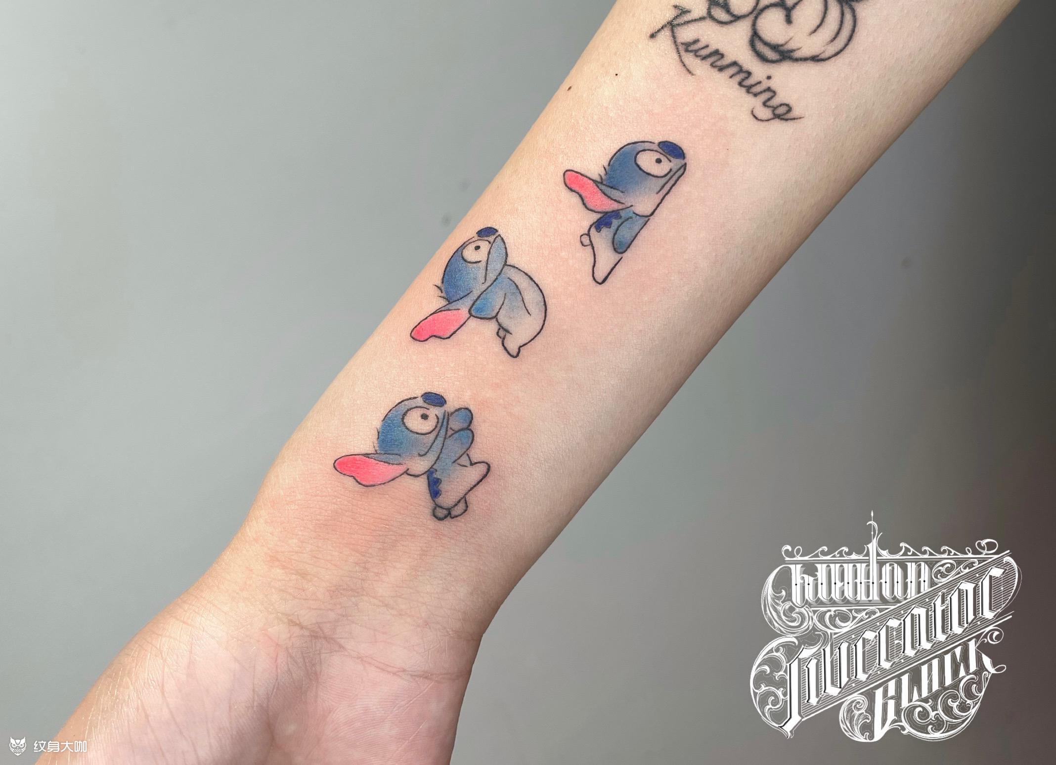 史迪仔 _纹身图案手稿图片_lb的纹身作品集