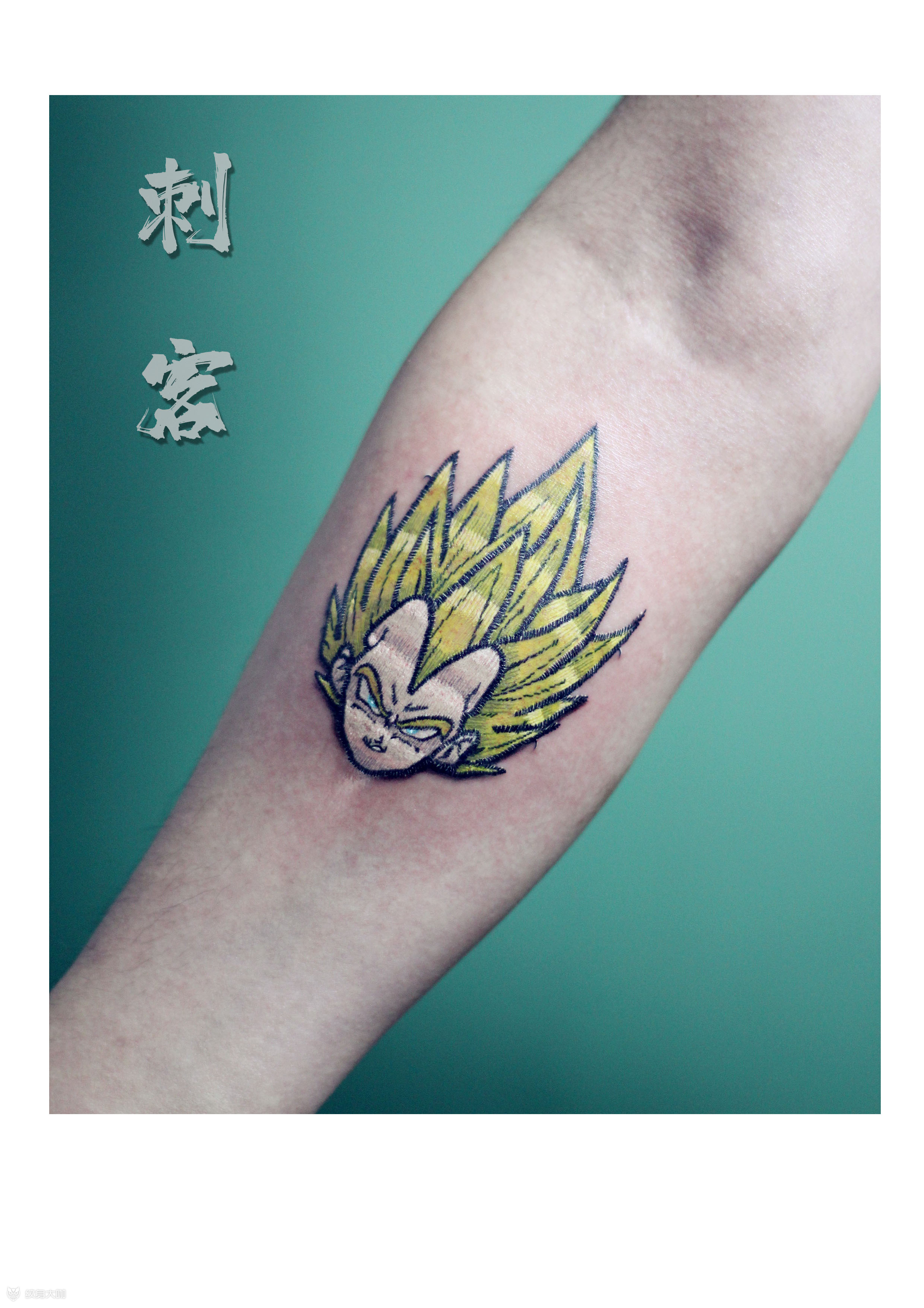 贝吉塔_纹身图案手稿图片_蔡师傅的纹身作品集
