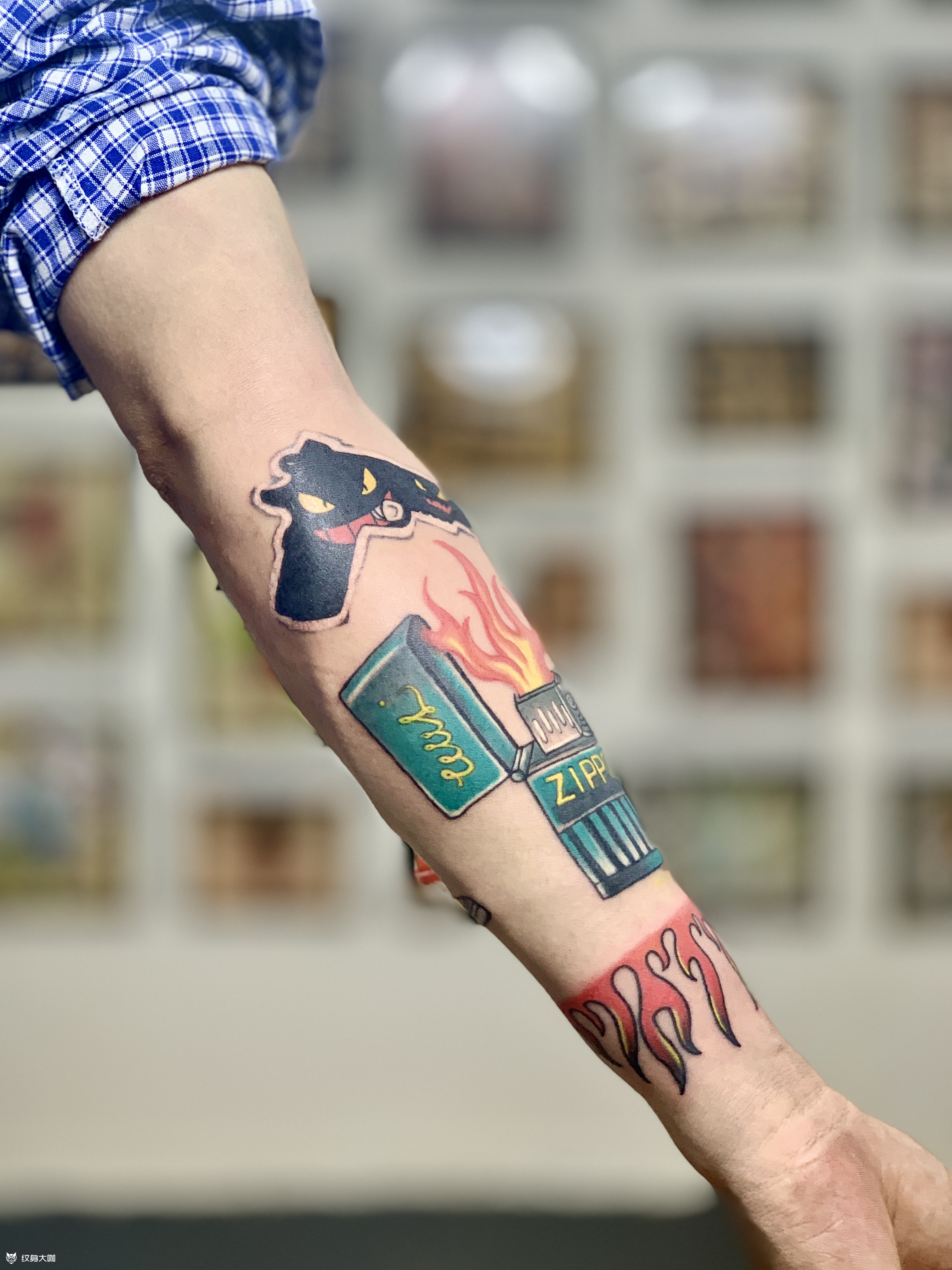 拼接_纹身吧社区 - 纹身大咖