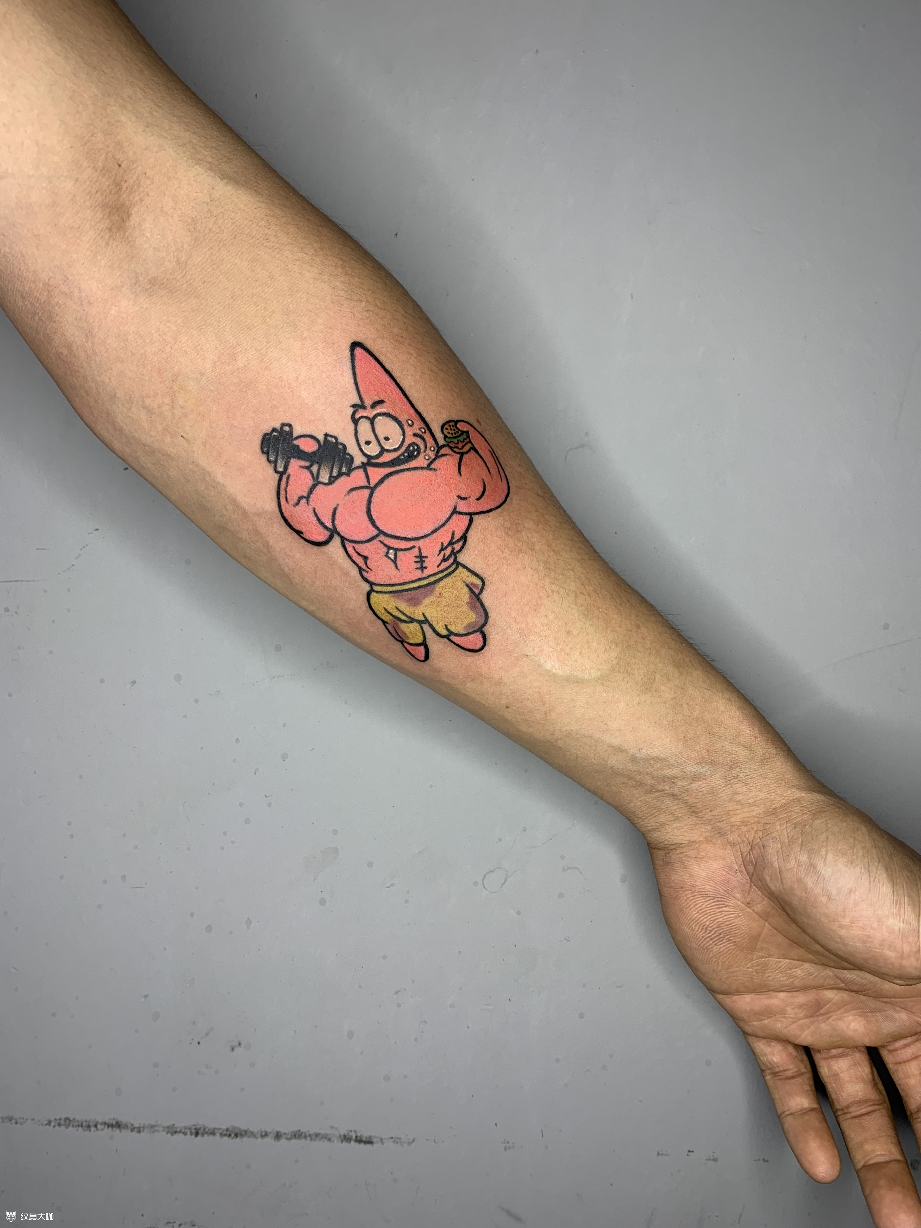 派大星_纹身吧社区 - 纹身大咖