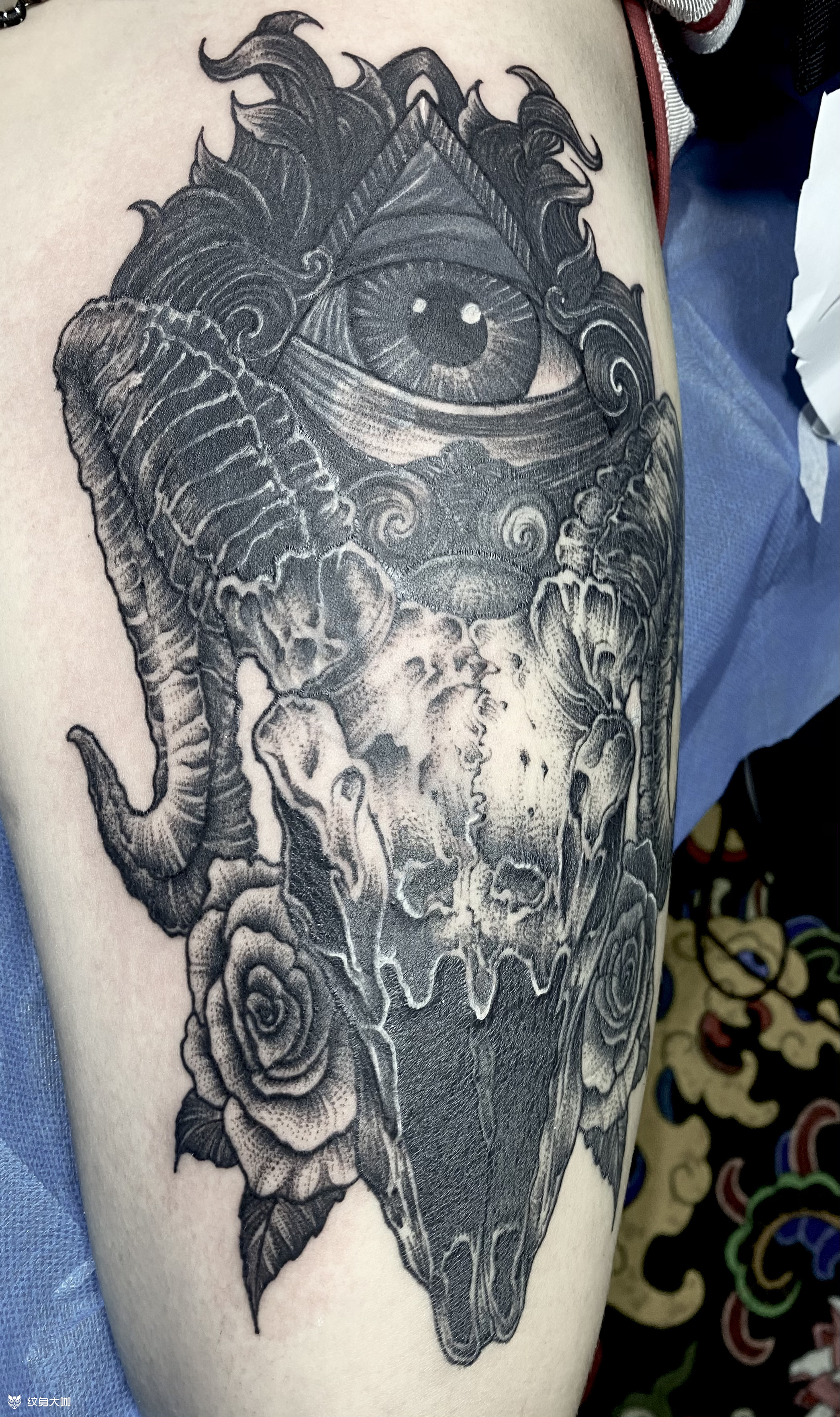 羊角_纹身吧社区 - 纹身大咖