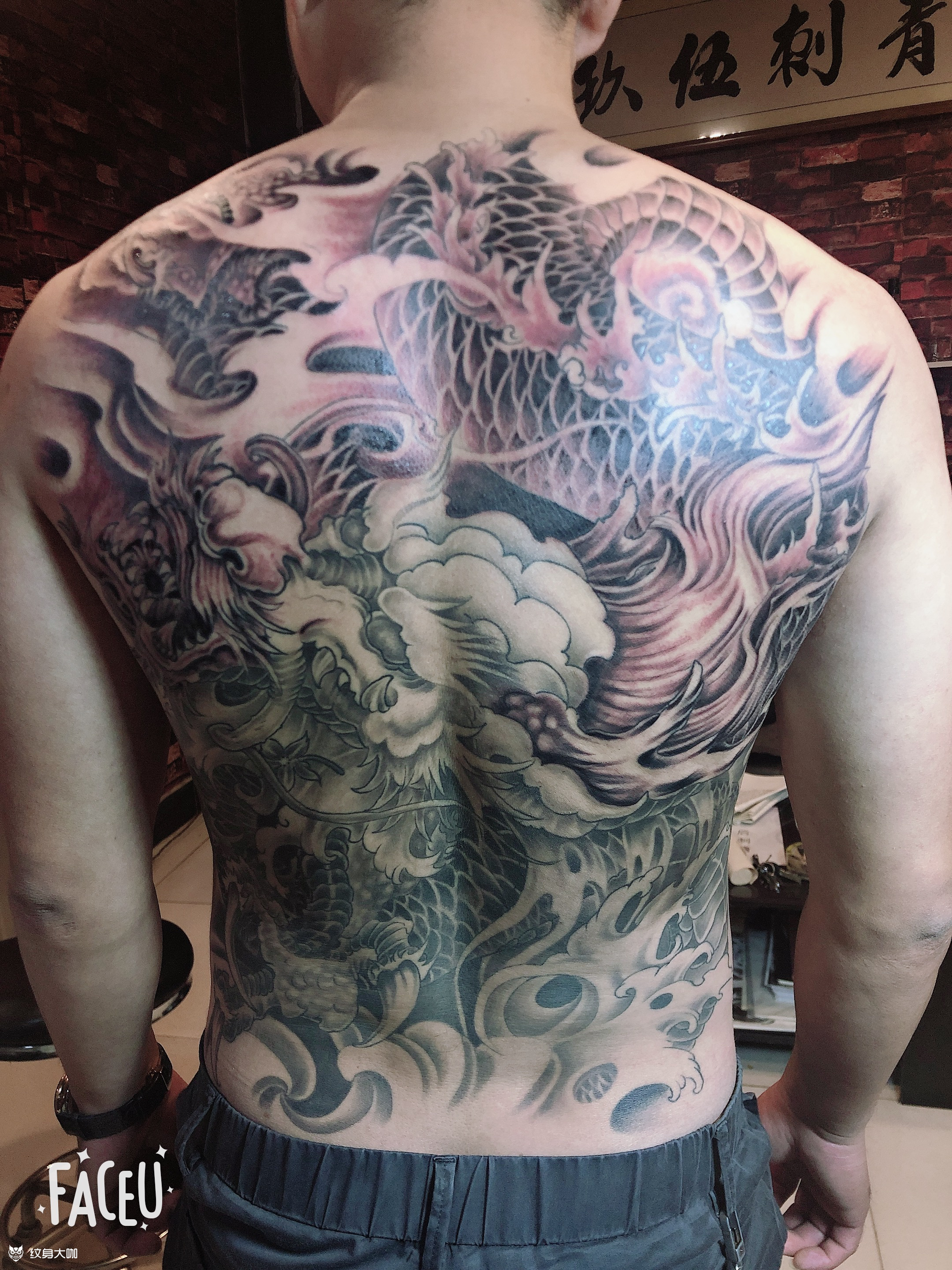 大威天龙_纹身图案手稿图片_申江炜的纹身作品集