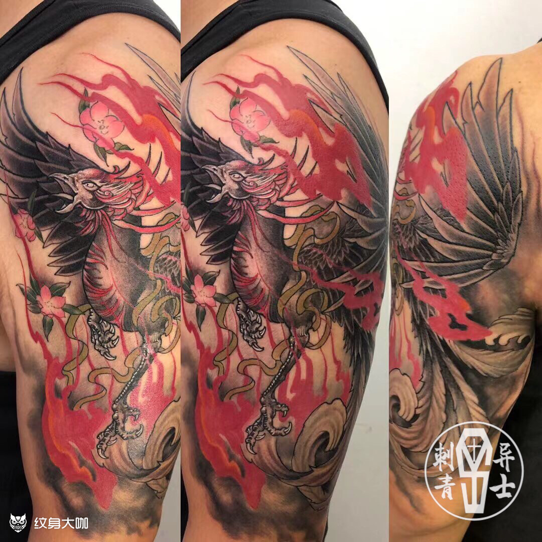 朱雀_纹身吧社区 - 纹身大咖