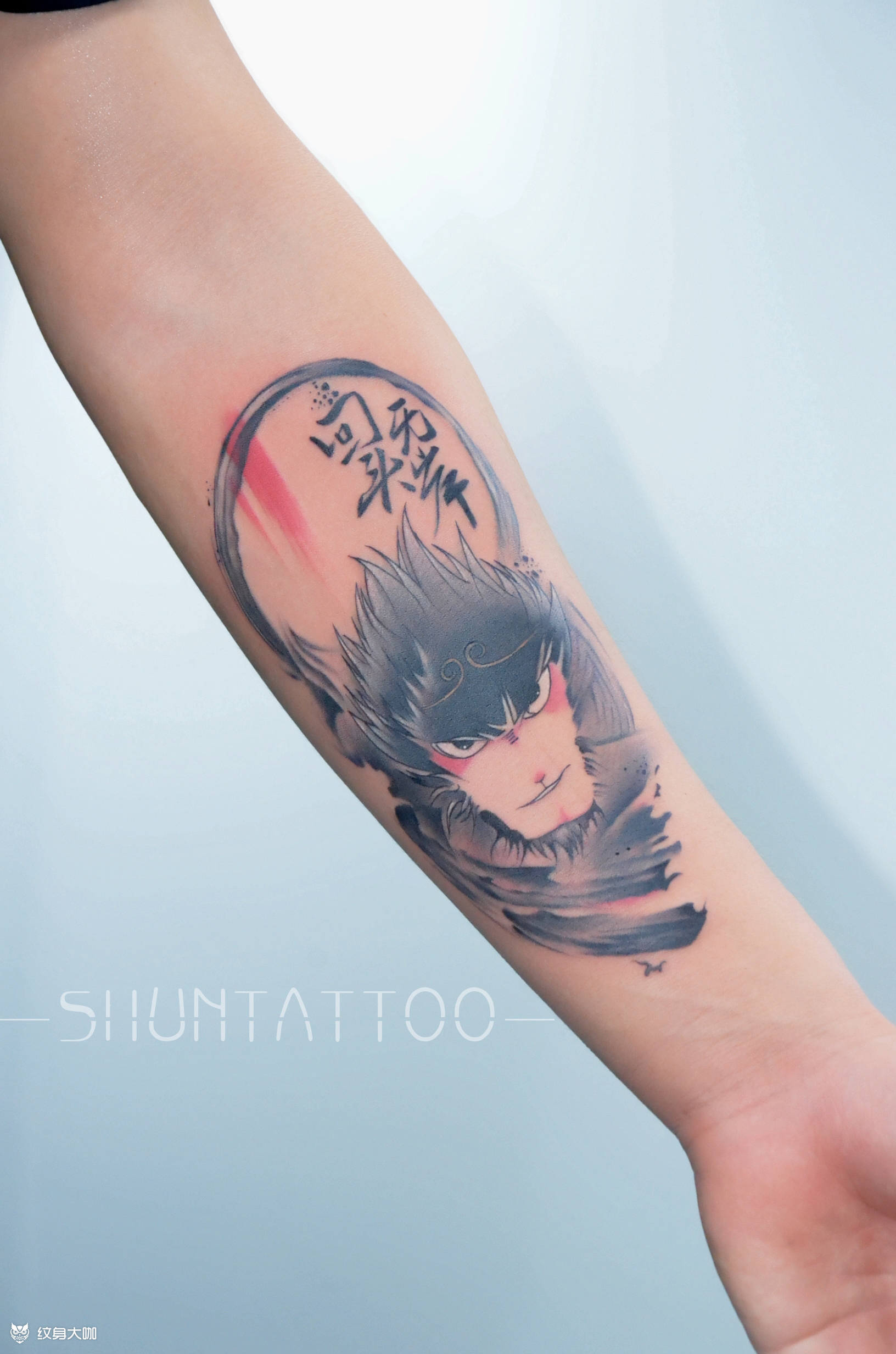 大圣归来_纹身图案手稿图片_六六大顺的纹身作品集