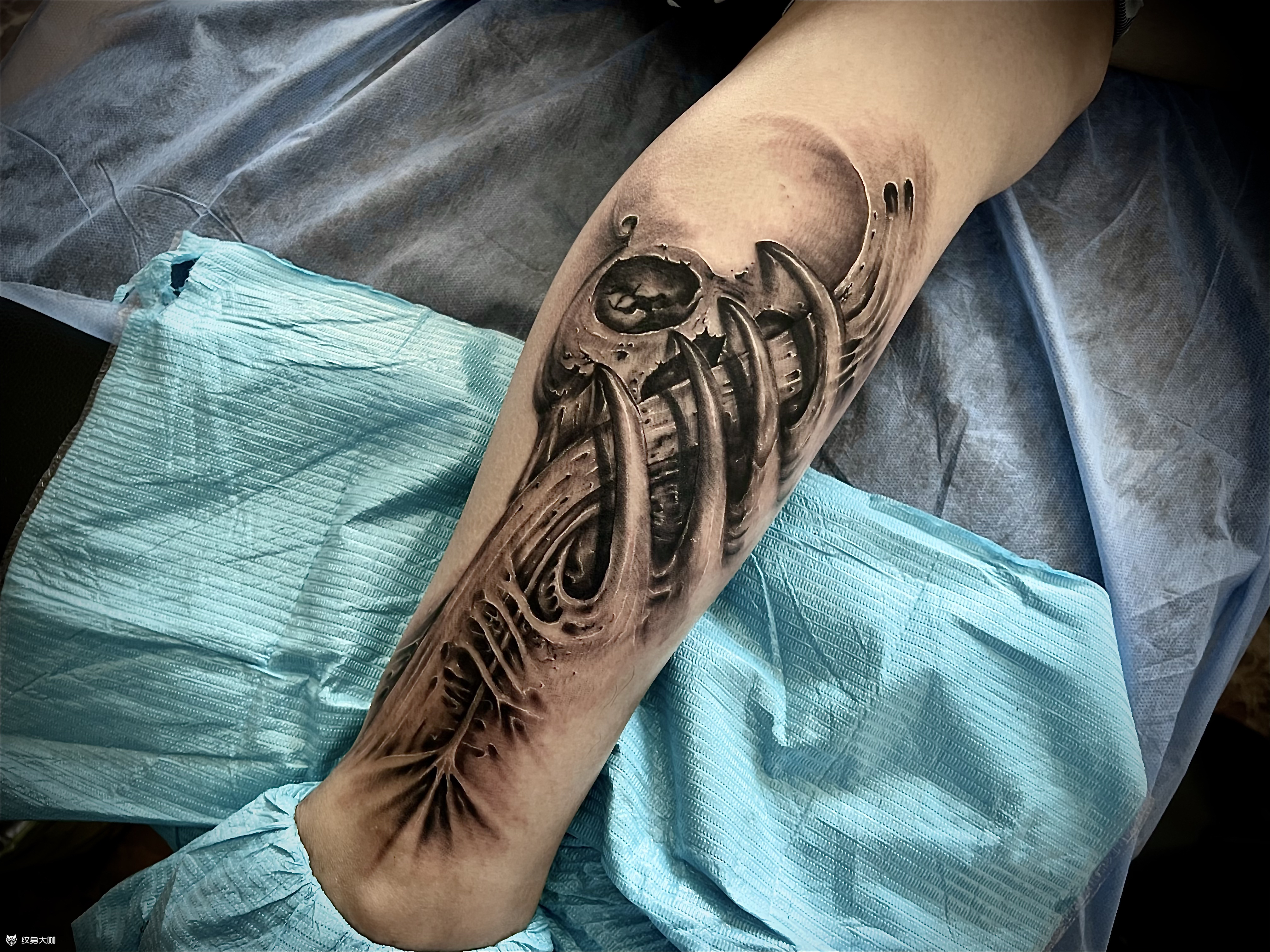 纹身图案手稿图片_晓伟的纹身作品集