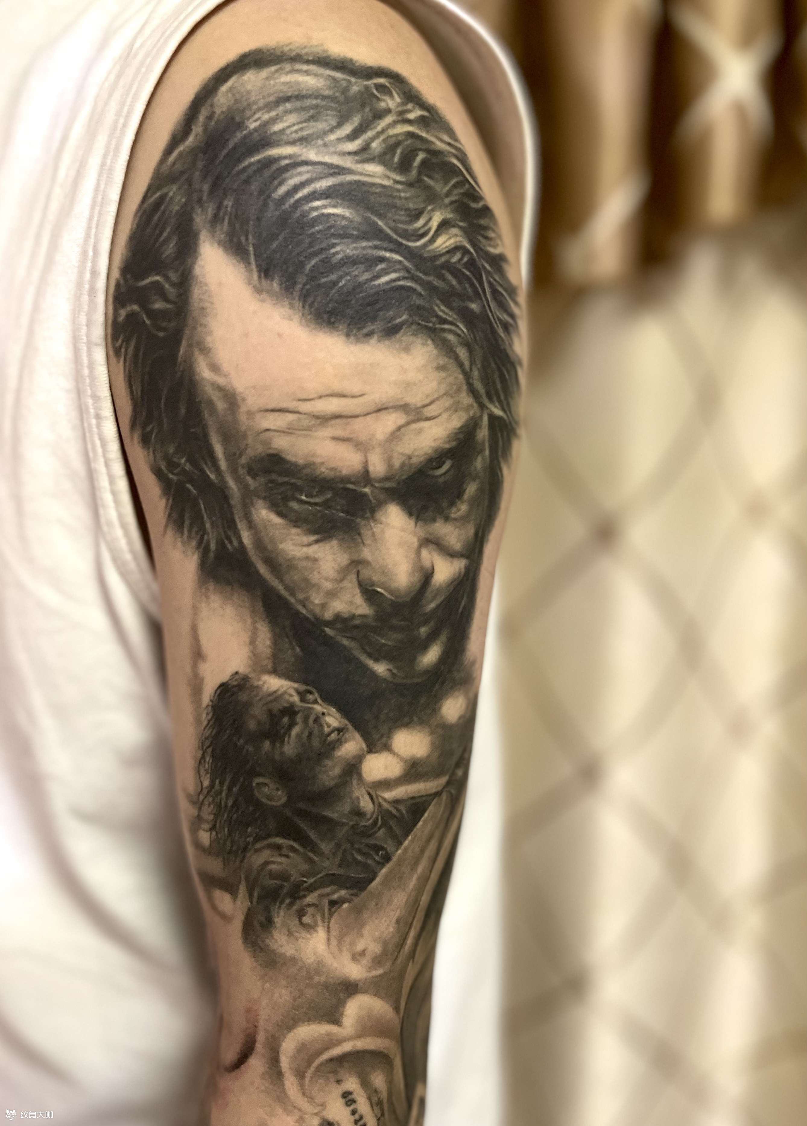 希斯莱杰_纹身图案手稿图片_李威的纹身作品集