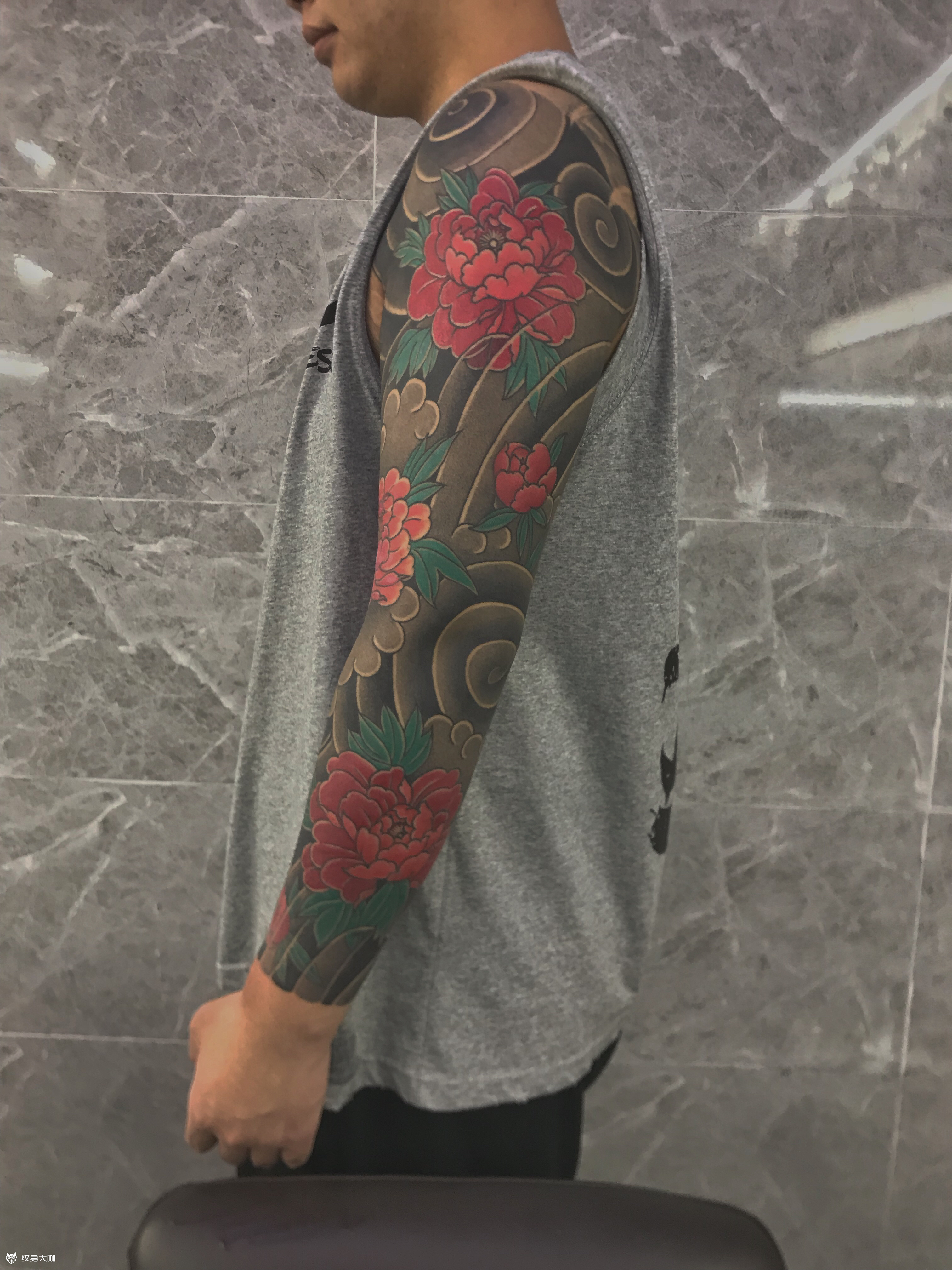 老传统_纹身图案手稿图片_古飞的纹身作品集