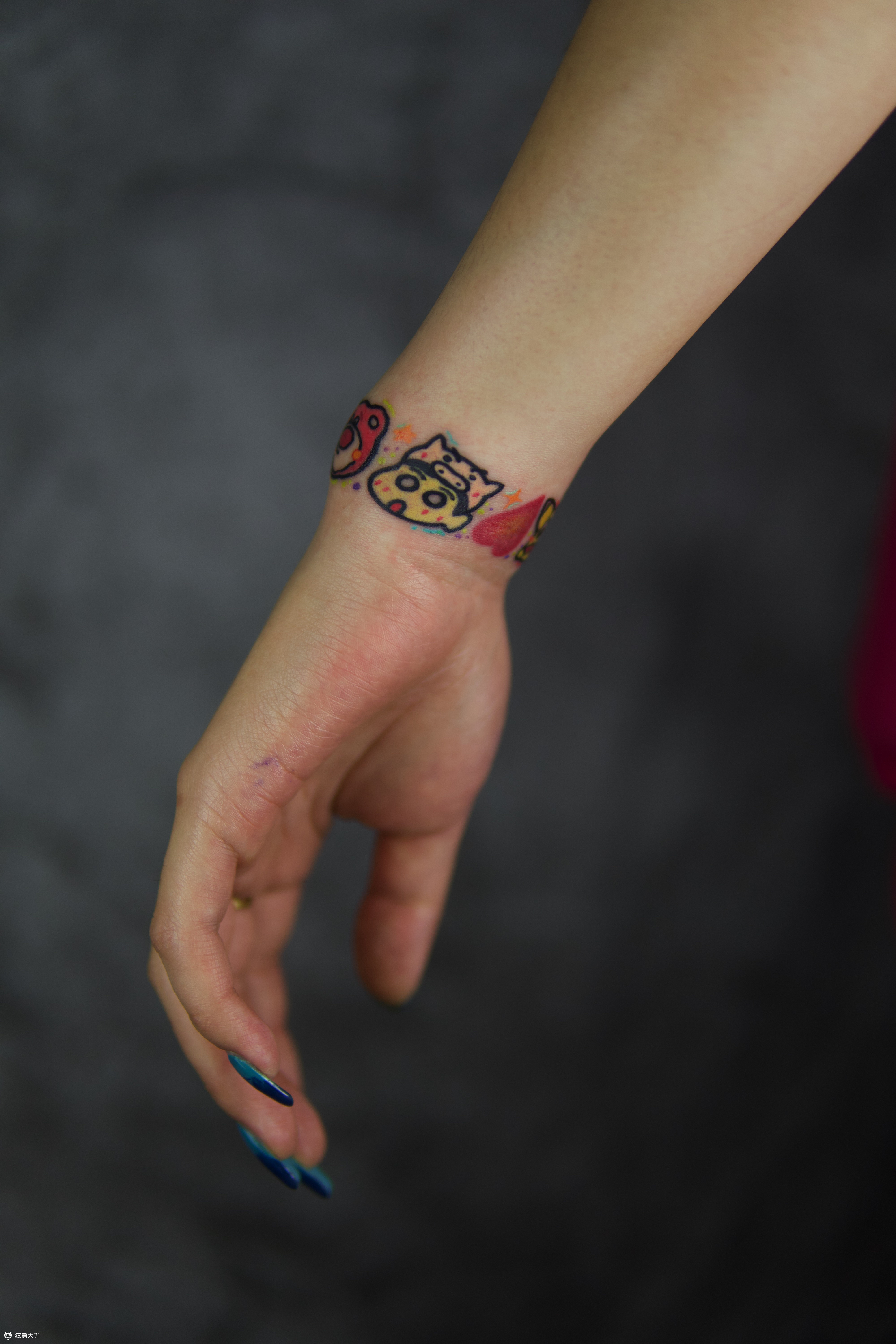 卡通手环卡通小手环 可可爱爱_纹身吧社区 - 纹身大咖