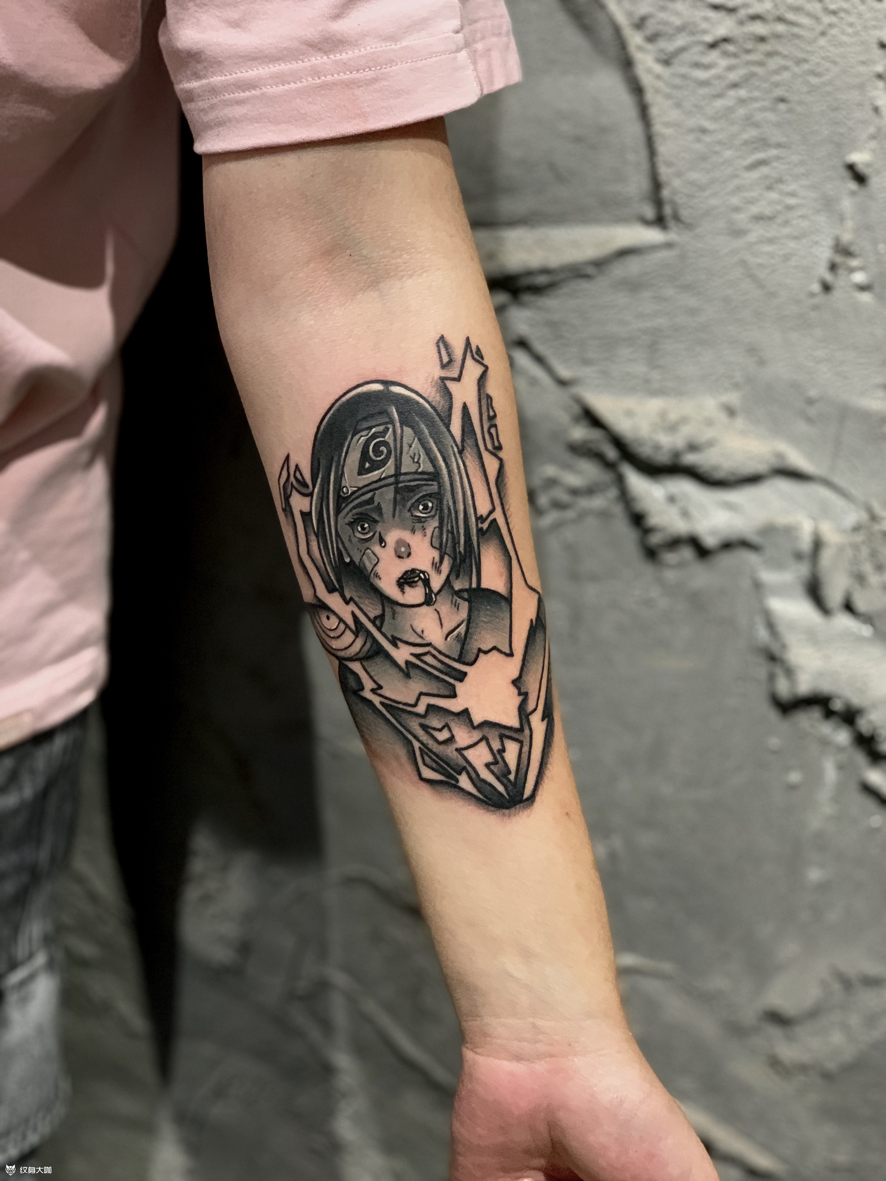 火影忍者琳_纹身图案手稿图片_清水臭夫的纹身作品集