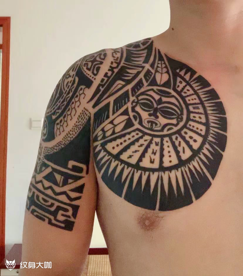 强森图腾_纹身图案手稿图片_青檀的纹身作品集