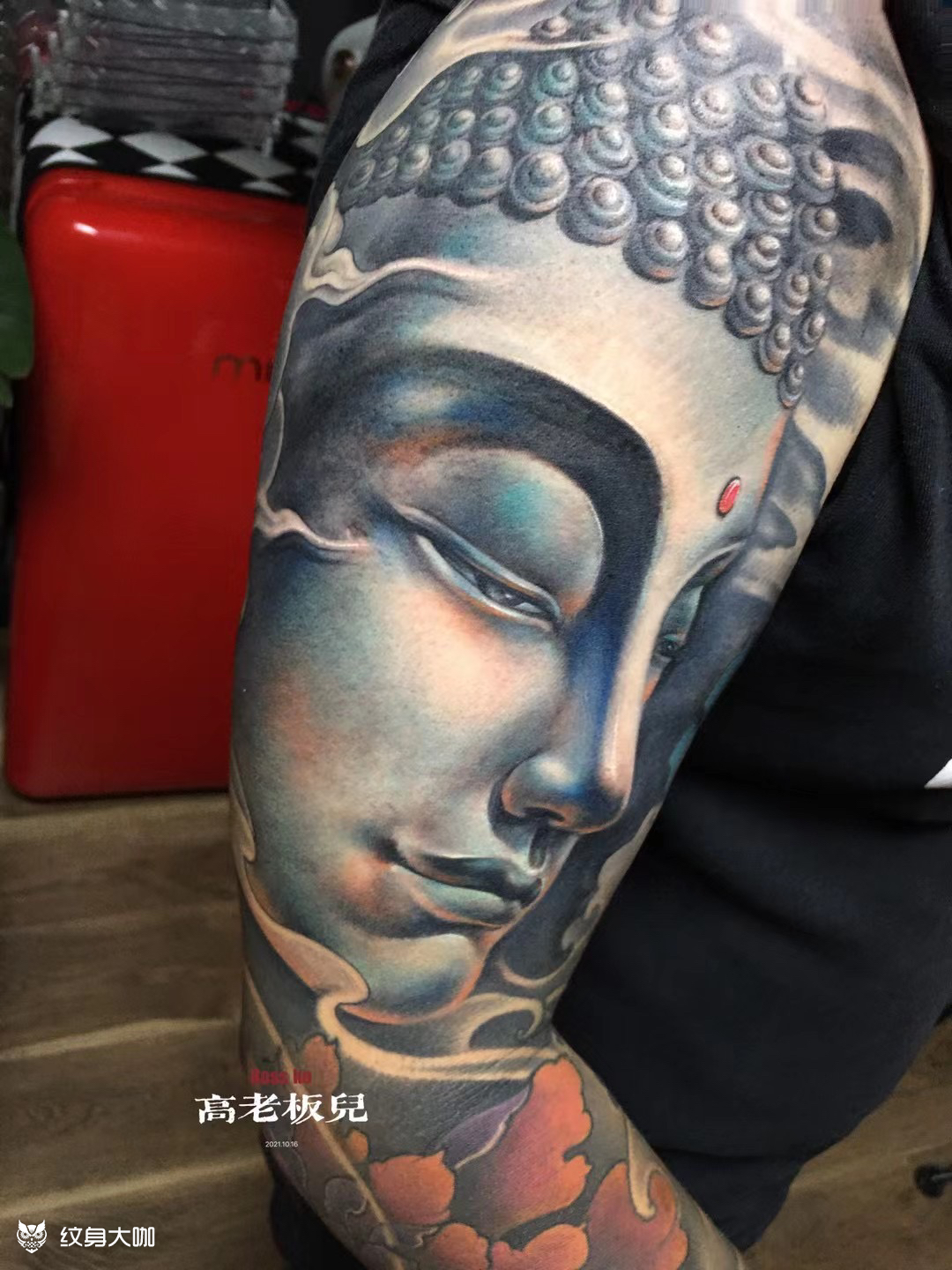 大臂佛修改_纹身吧社区 - 纹身大咖
