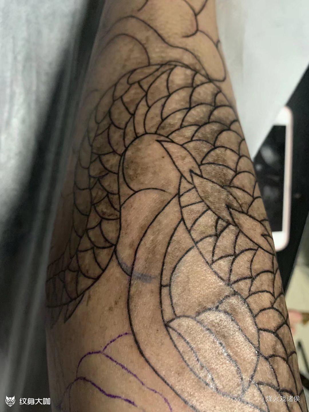 走线_纹身吧社区 - 纹身大咖