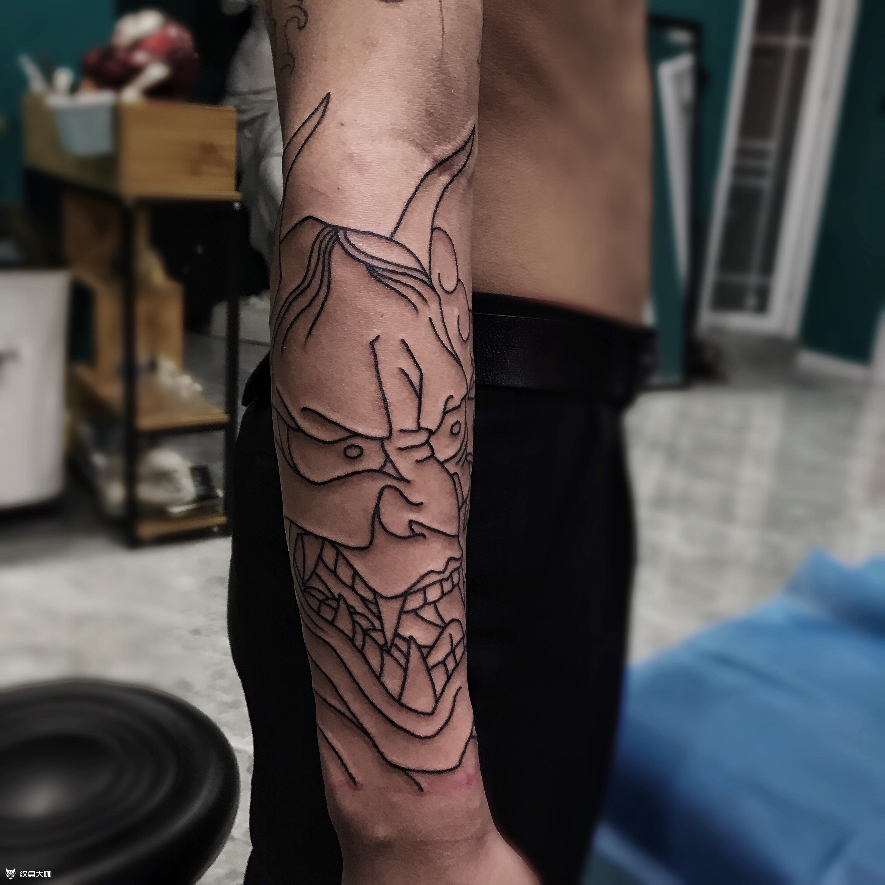 半臂般若牡丹线条打雾下次继续