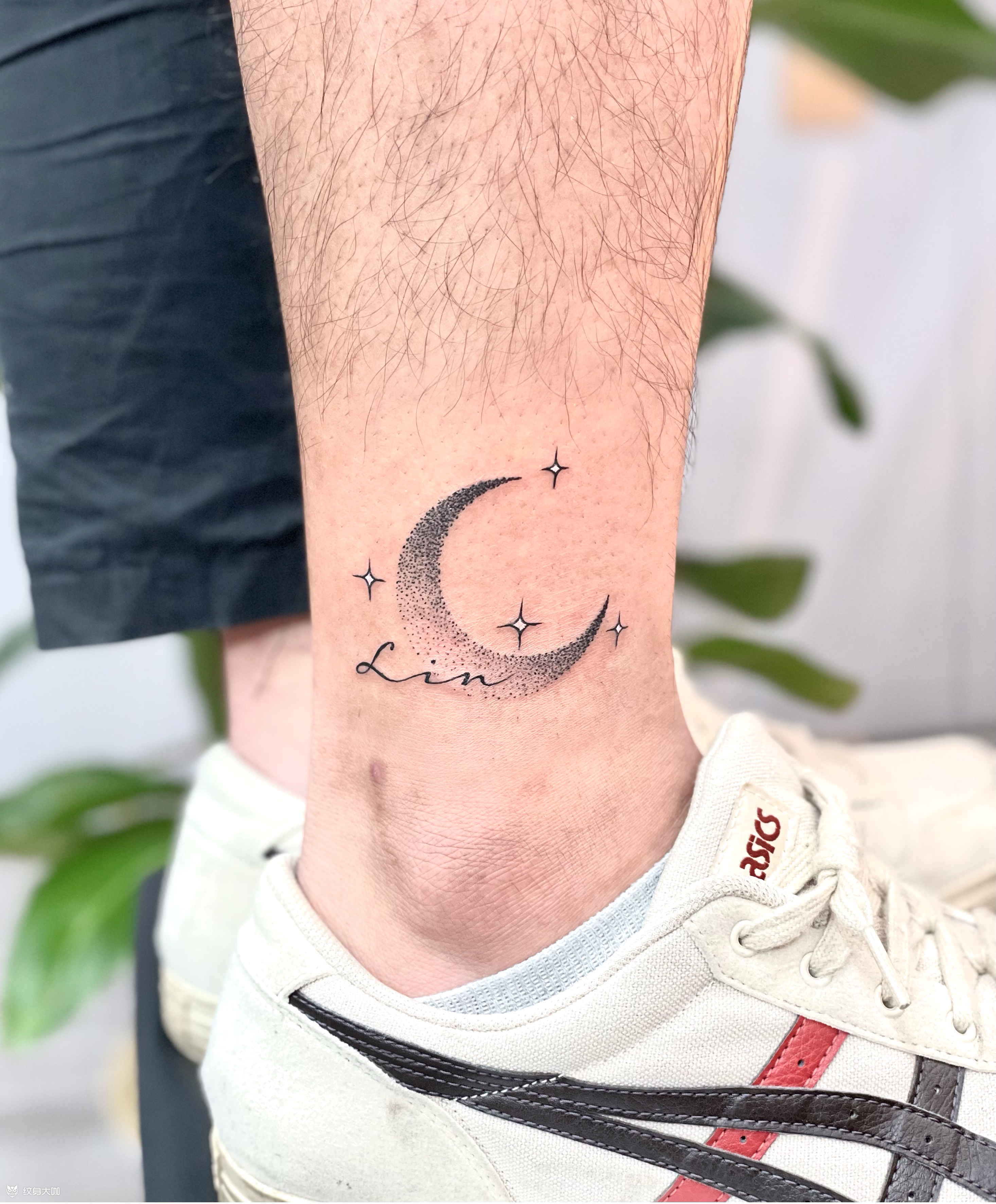 点刺月亮_纹身图案手稿图片_谛吾的纹身作品集