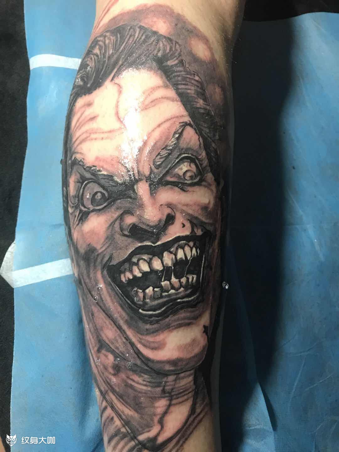 小丑_纹身图案手稿图片_思想者的纹身作品集