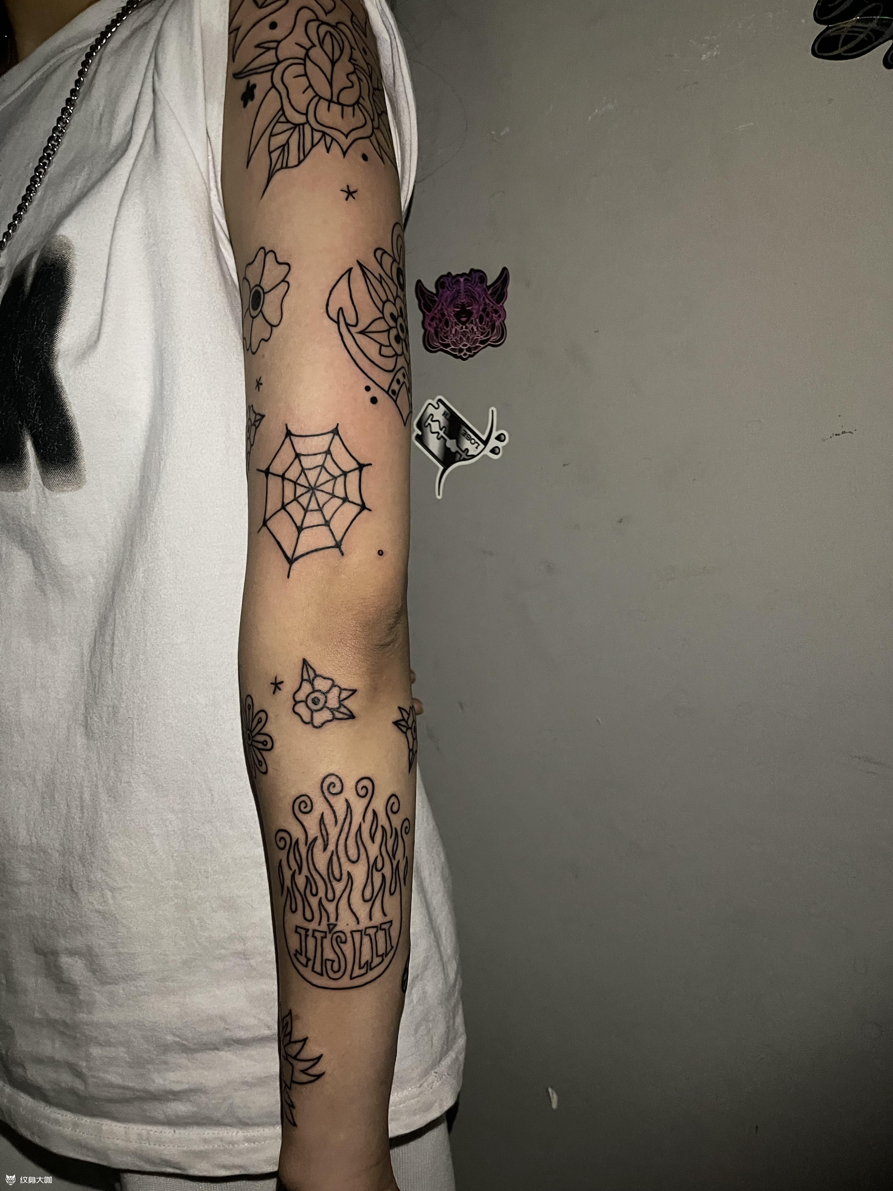 拼接花臂 待续_纹身吧社区 - 纹身大咖
