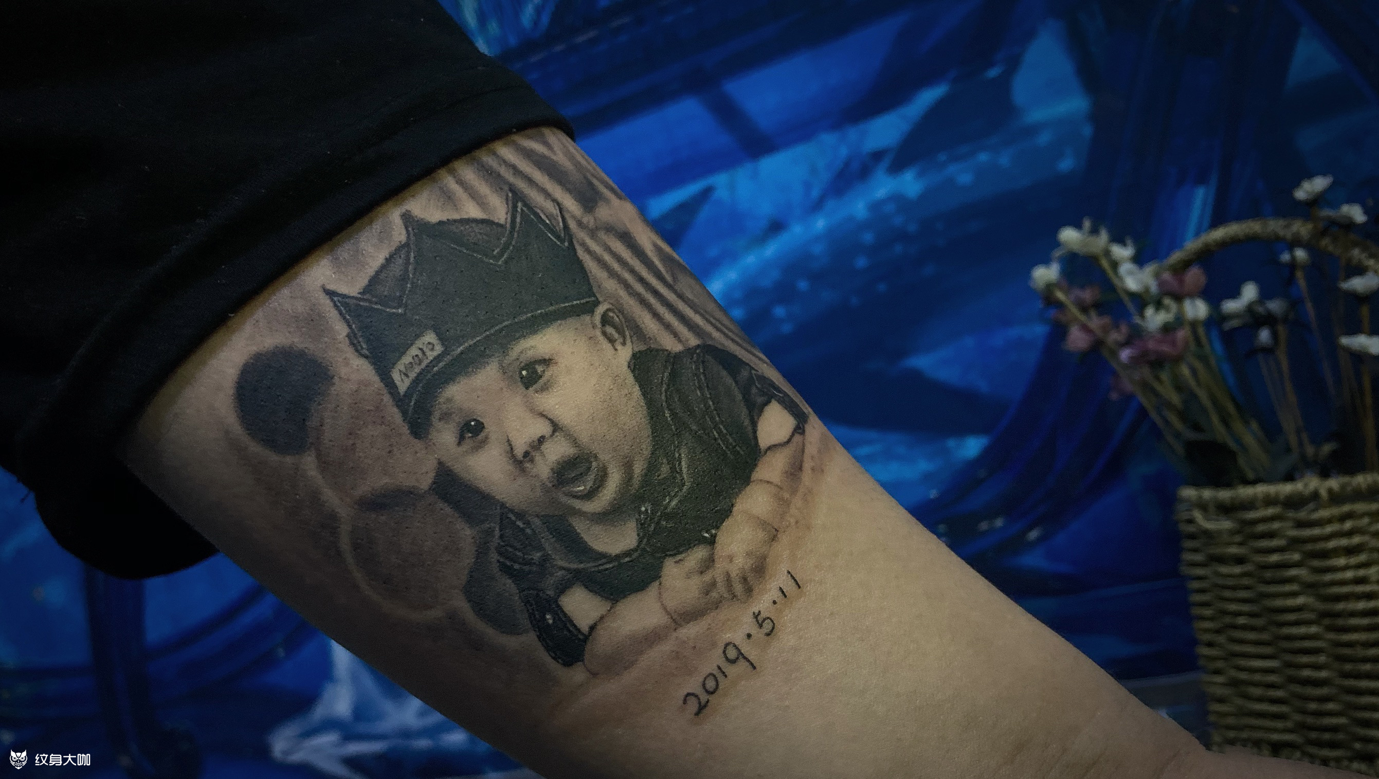 承载者的小儿子_纹身图案手稿图片_鎏白的纹身作品集