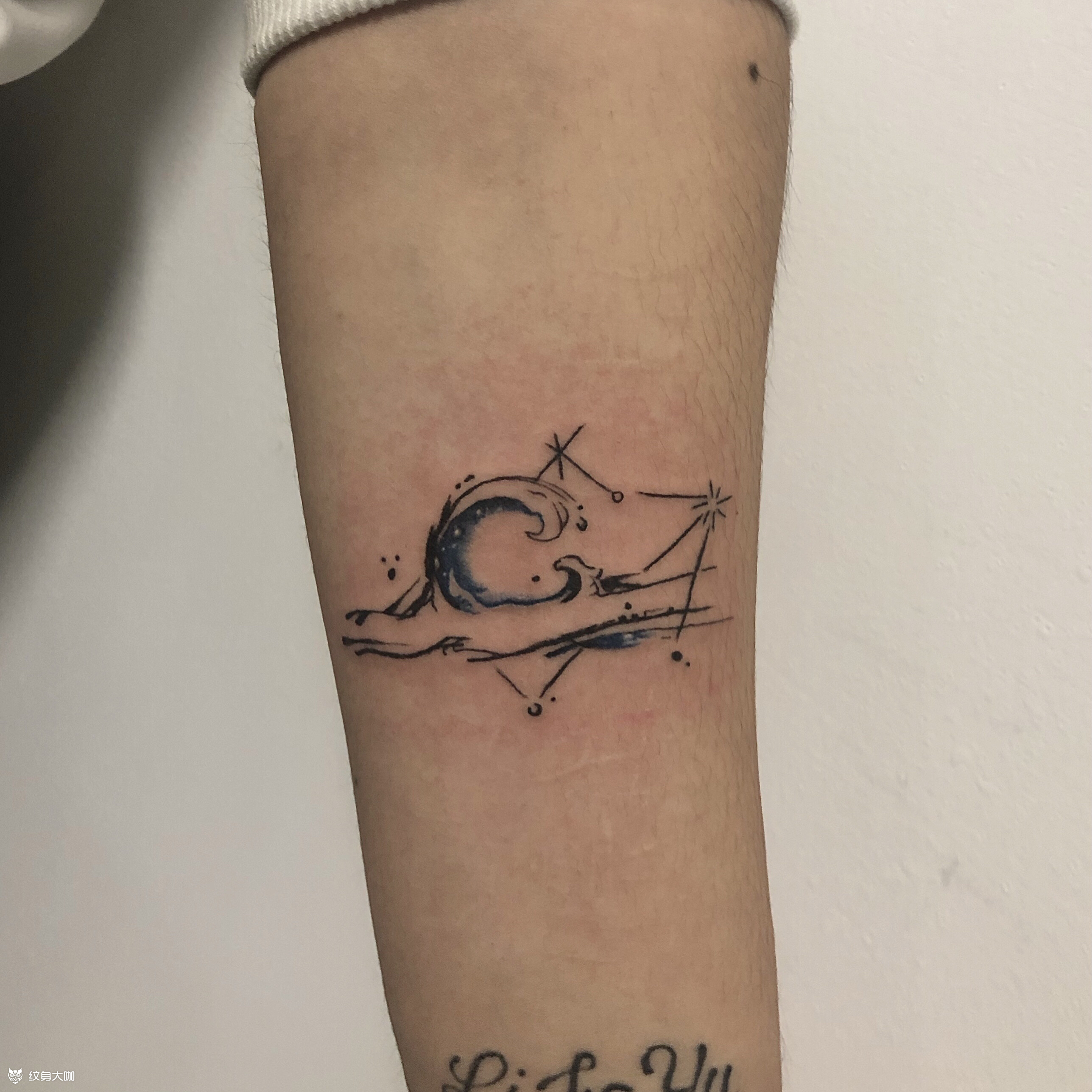 天秤座小图星座纹身7015天秤座_纹身吧社区 - 纹身大咖
