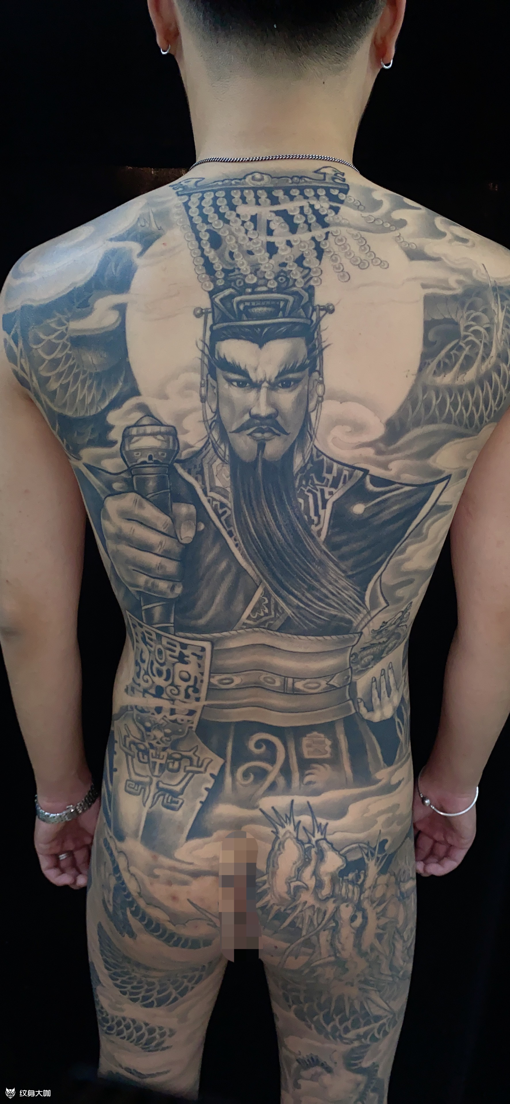 秦始皇纹身#马涛刺青作品#天_纹身吧社区 - 纹身大咖