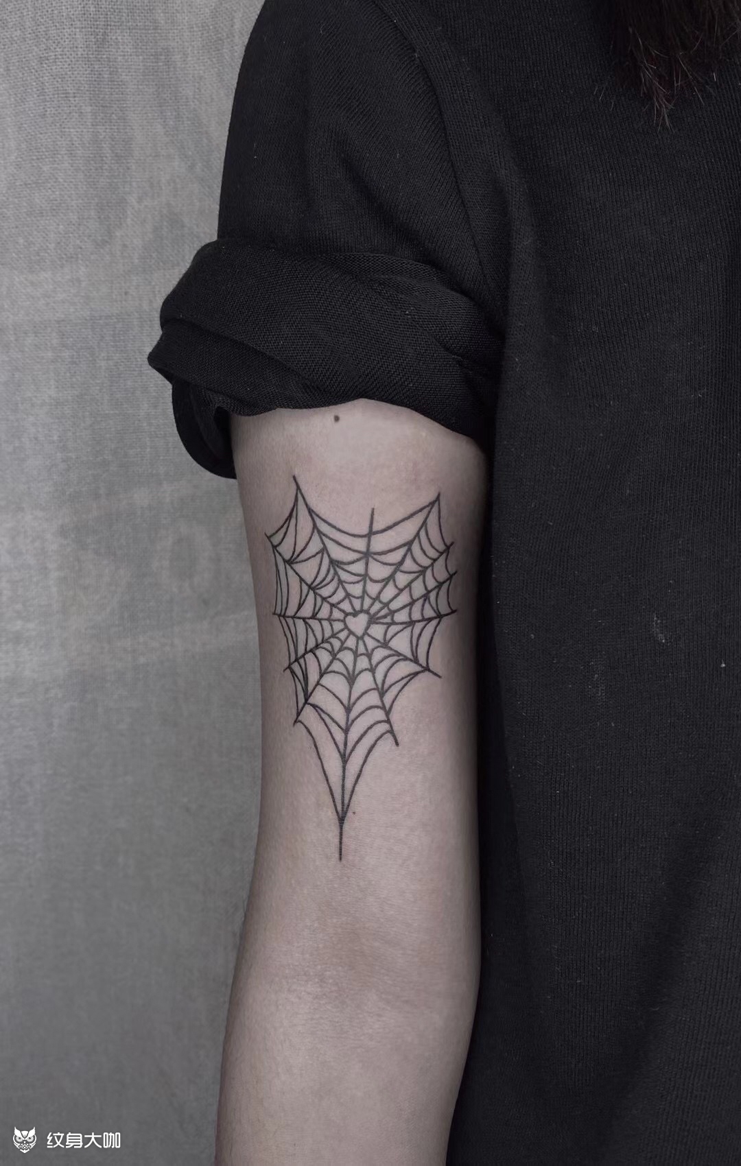蜘蛛网_纹身图案手稿图片_玩的就是性价比的纹身作品集