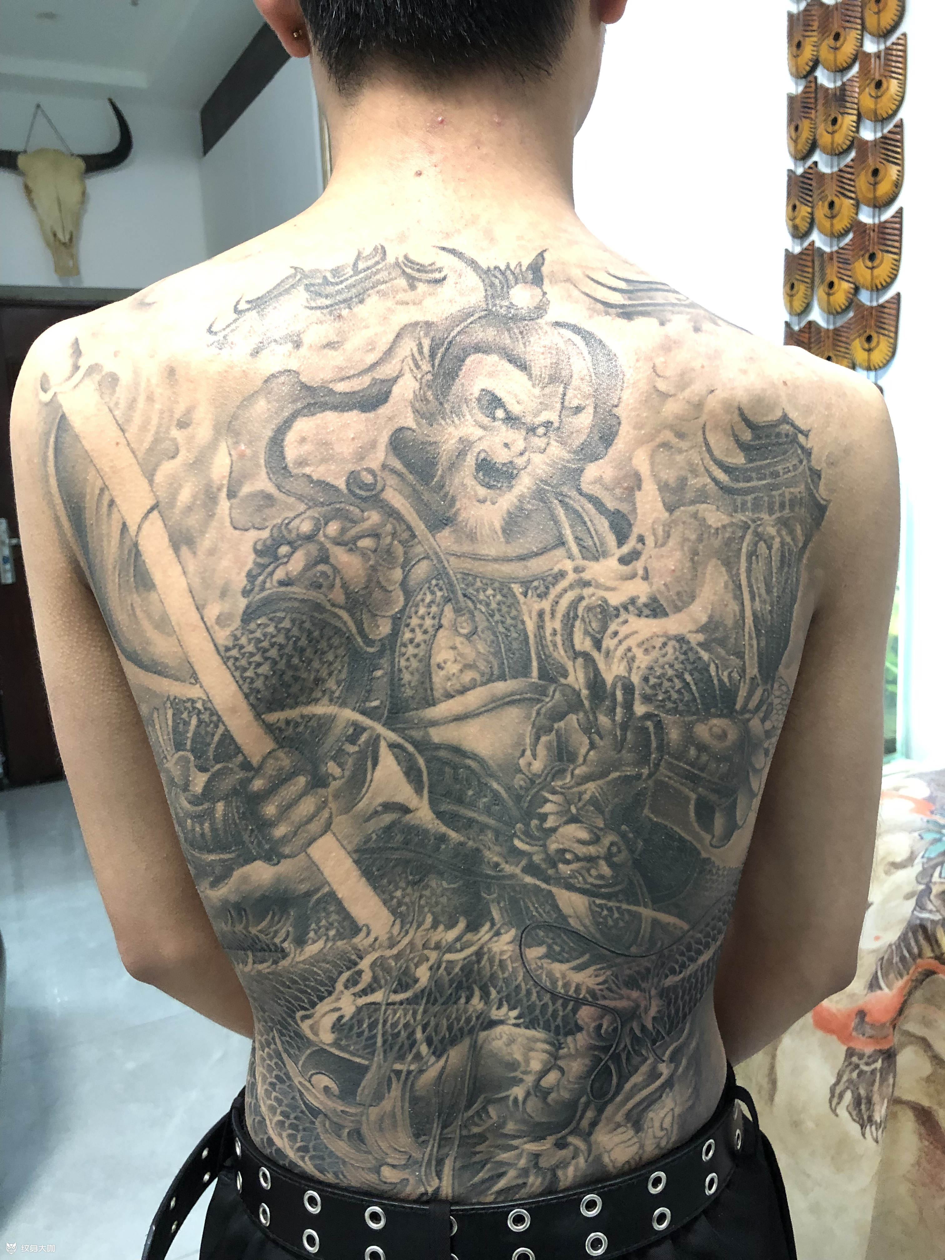 斗战胜佛_纹身图案手稿图片_康麟的纹身作品集