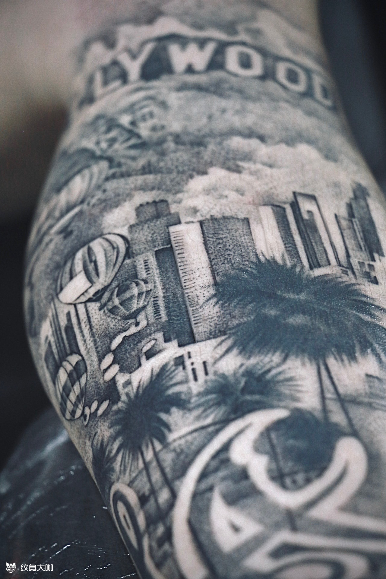 西海岸风格_纹身图案手稿图片_王权威的纹身作品集