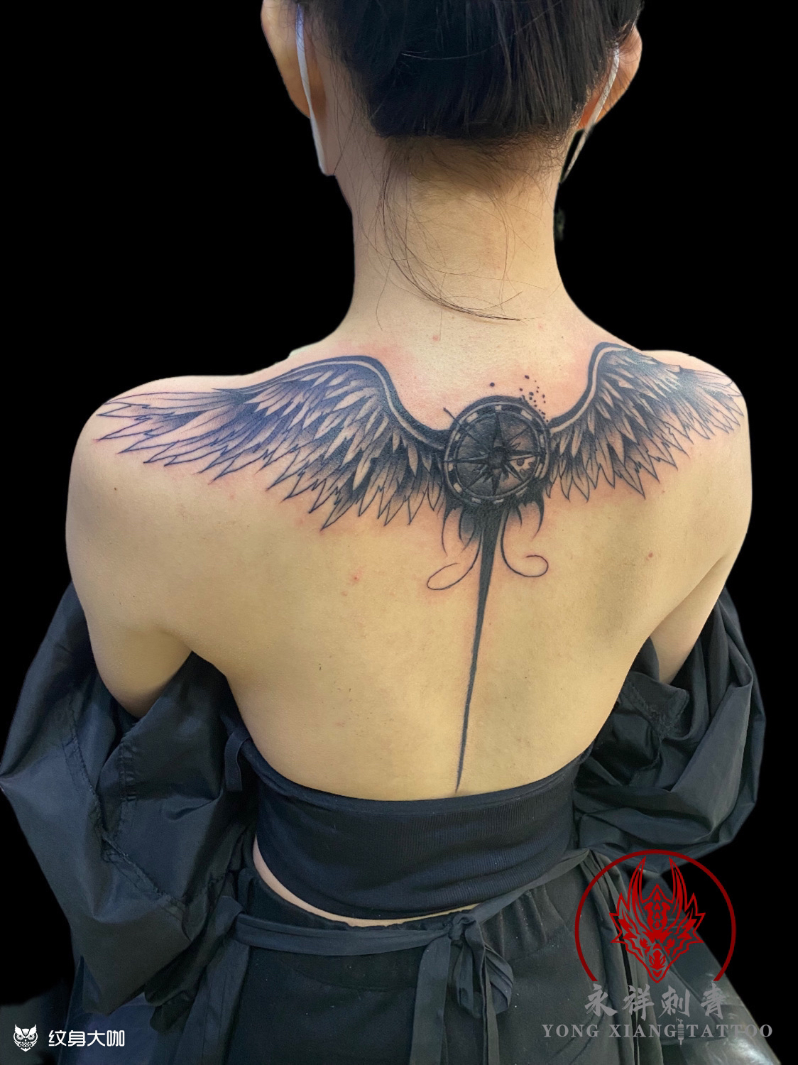 天使的翅膀_纹身吧社区 - 纹身大咖