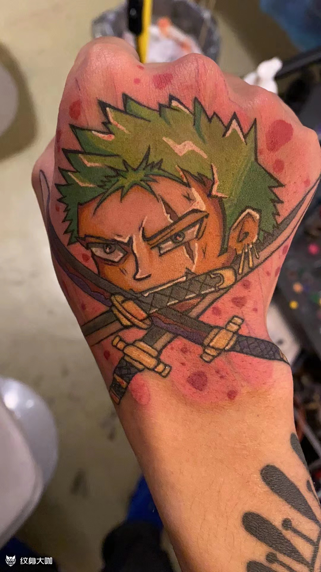 索隆_纹身吧社区 - 纹身大咖