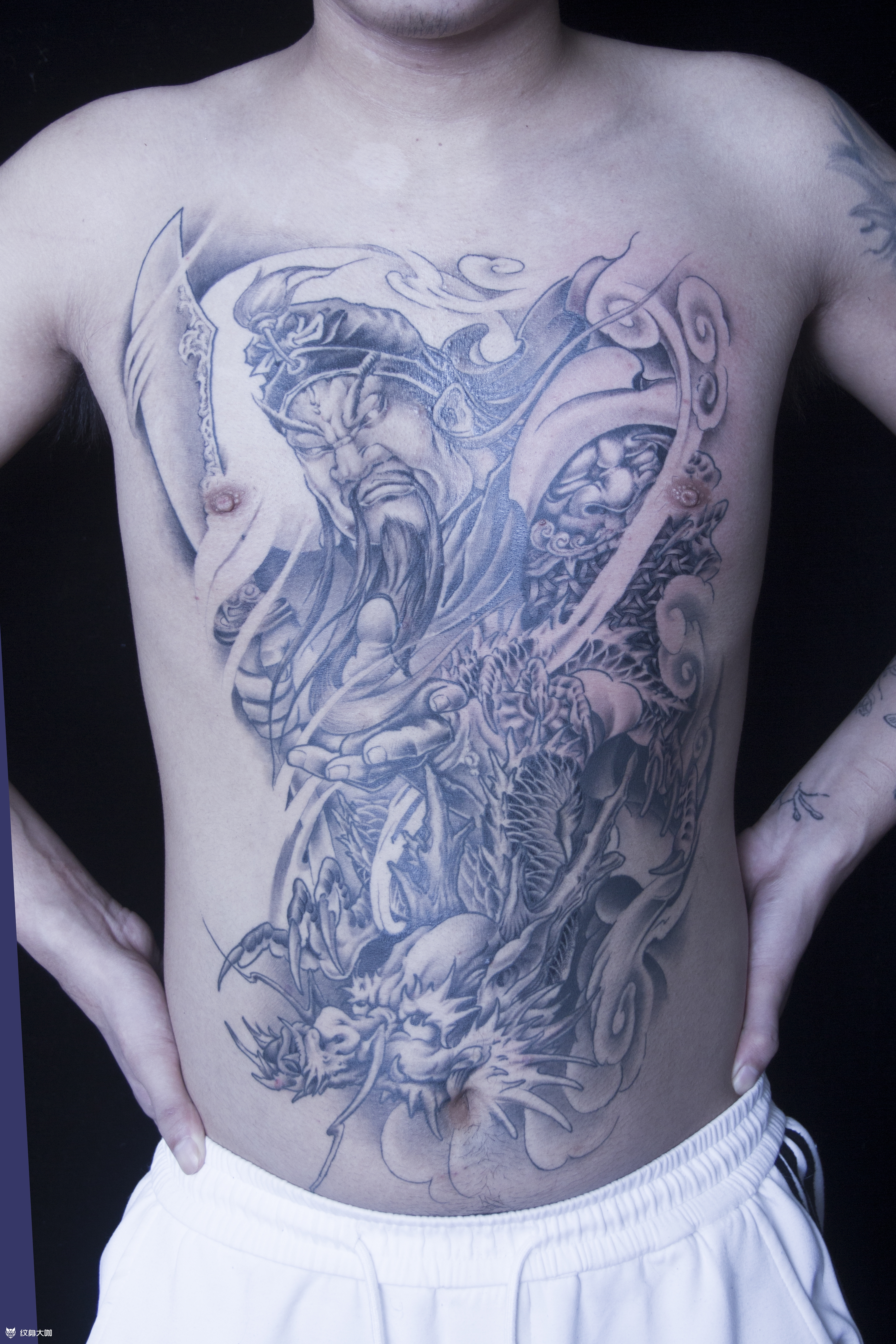 关公_纹身图案手稿图片_木村的纹身作品集