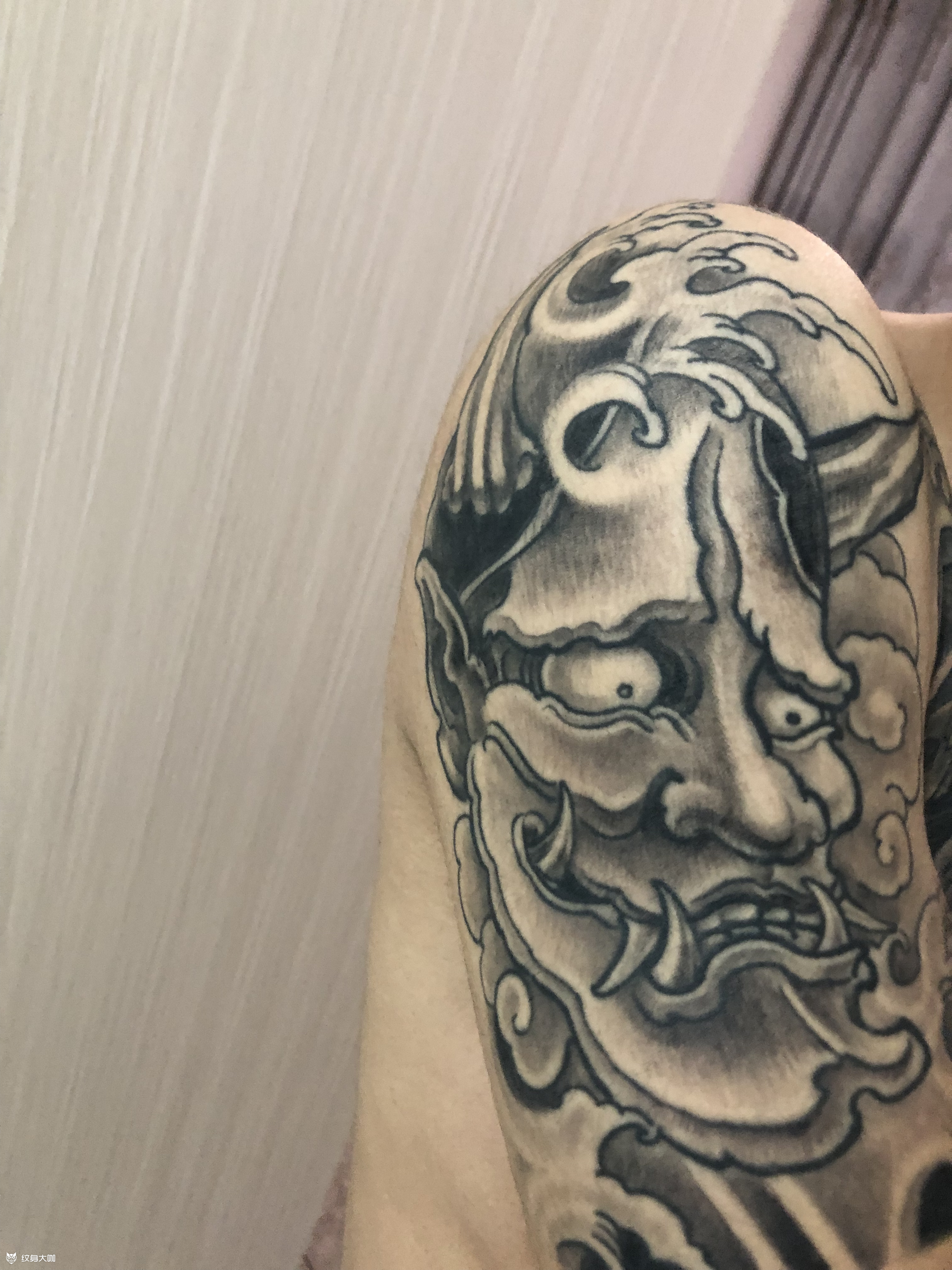 三面佛初中纹的 般若没包完 你_纹身吧社区 - 纹身大咖
