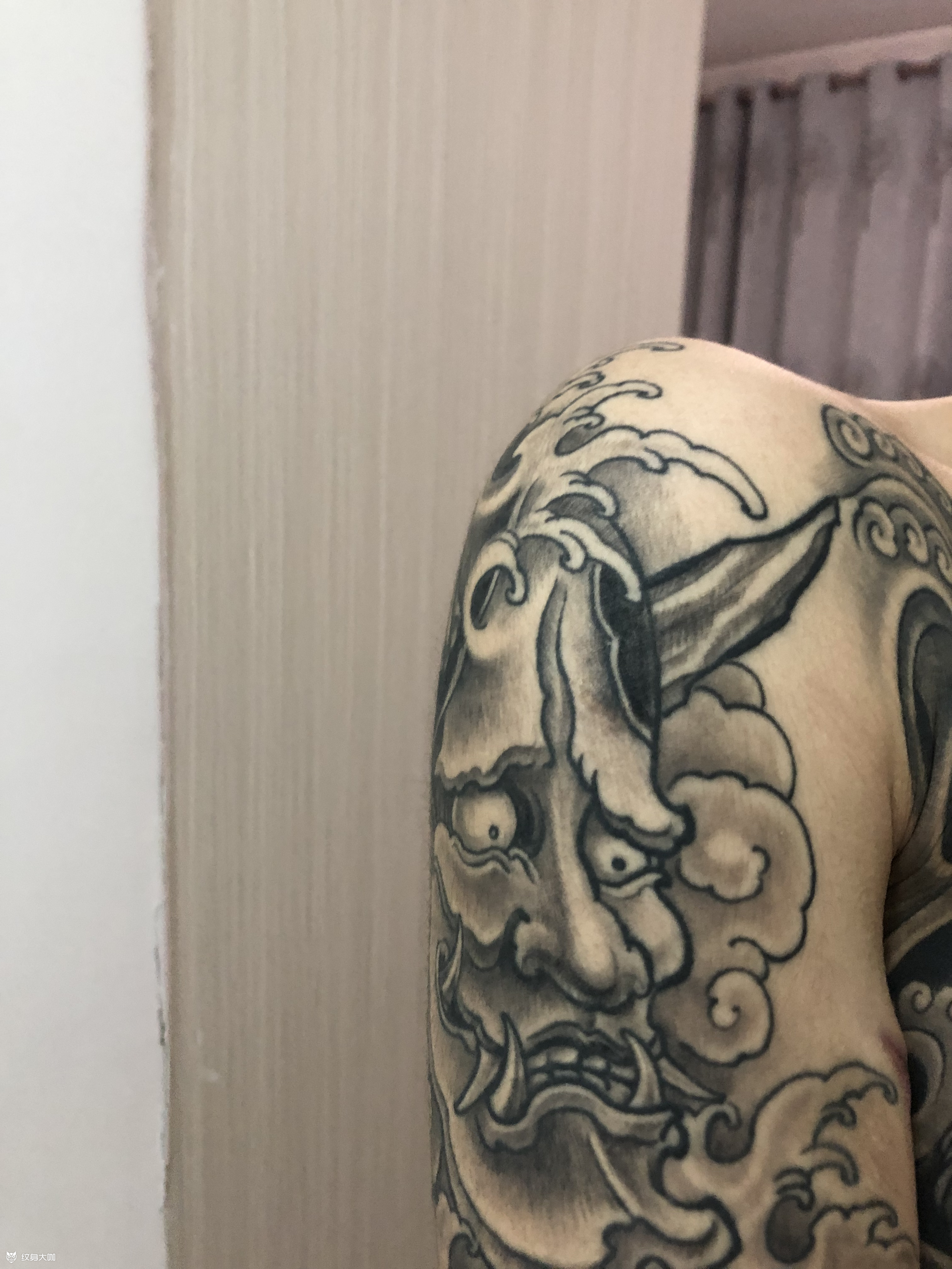 三面佛初中纹的 般若没包完 你_纹身吧社区 - 纹身大咖