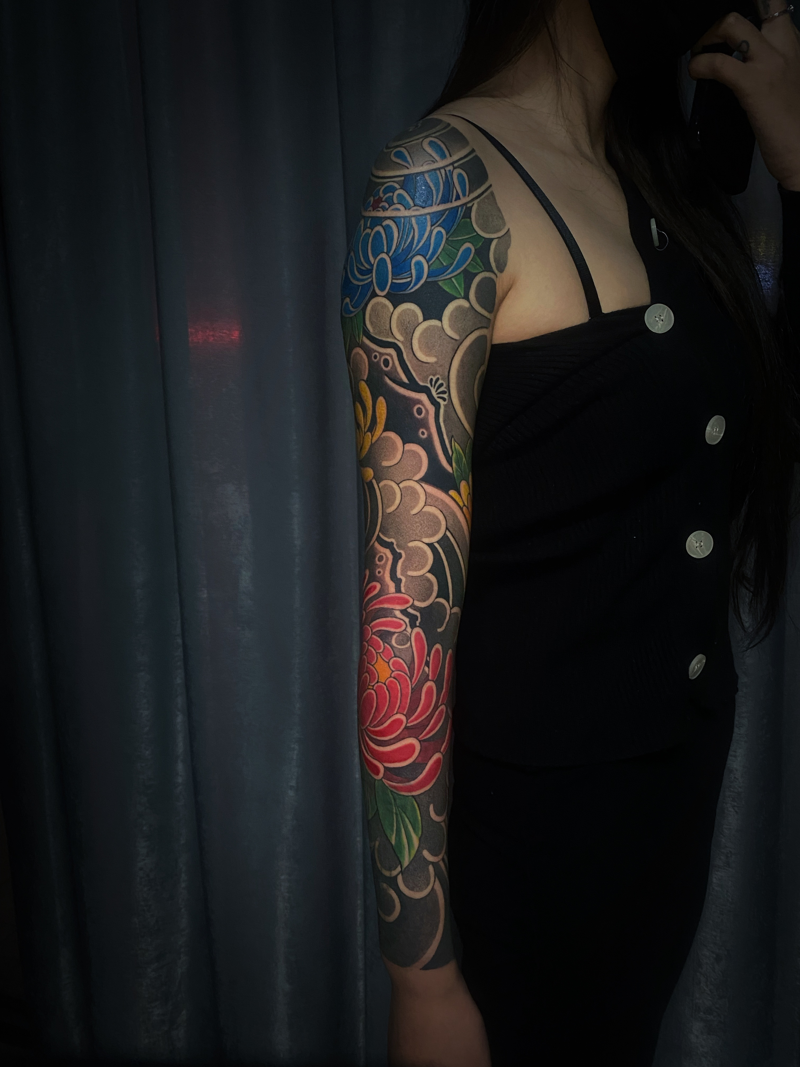 纹身图案女人味手臂图片