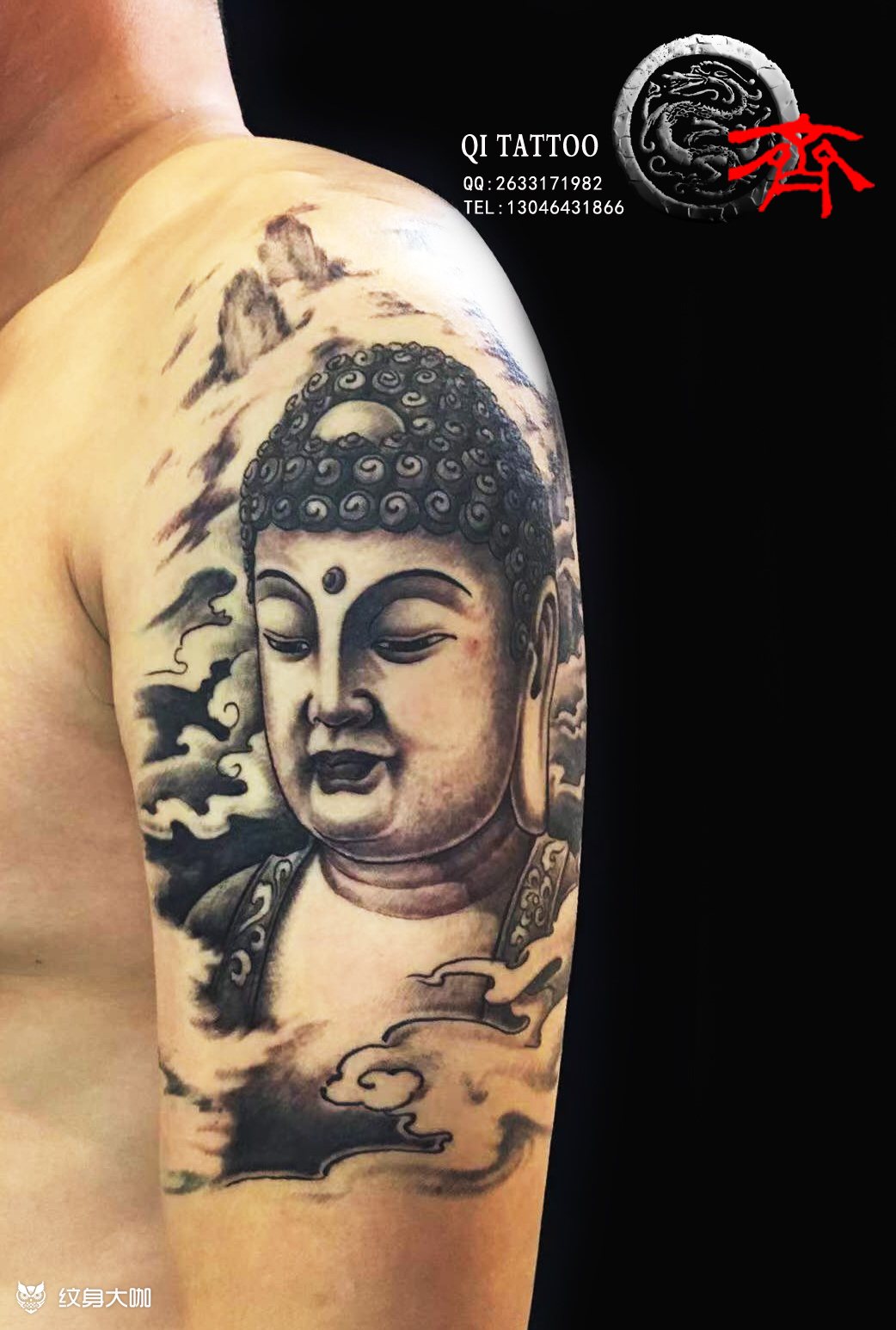 本命佛 阿弥陀佛_纹身吧社区 - 纹身大咖