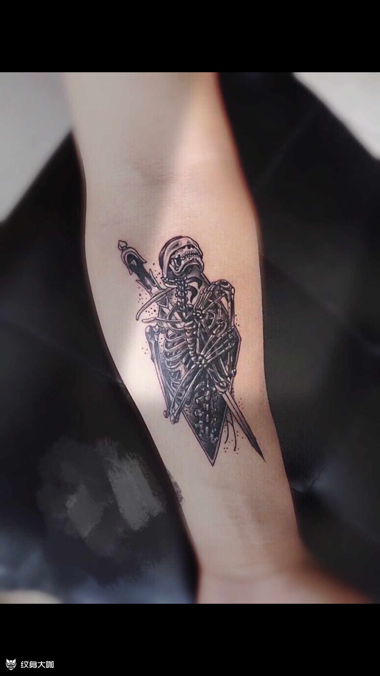 向死而生_纹身图案手稿图片_魔颜tattoo-萧遥的纹身作品集