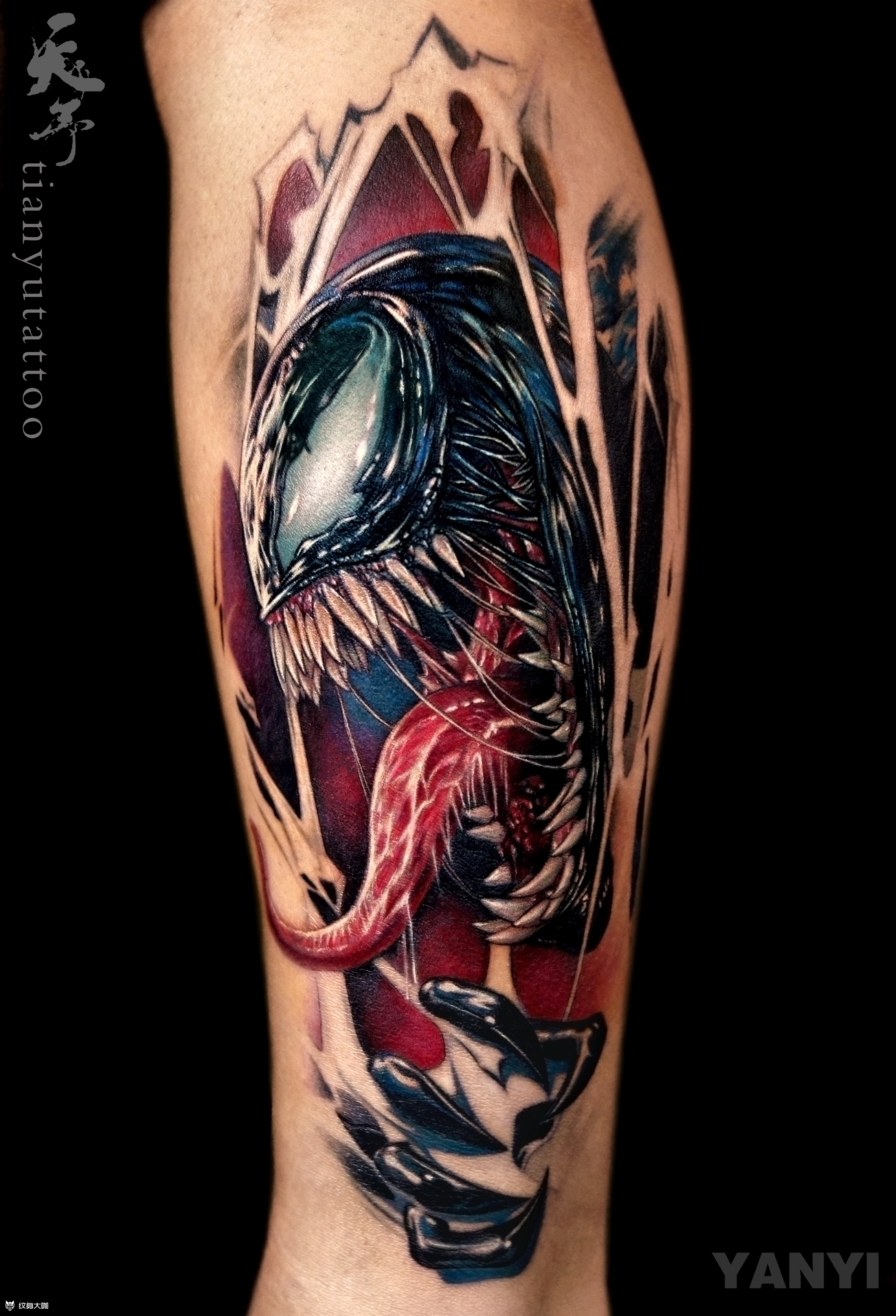 毒液_纹身吧社区 - 纹身大咖