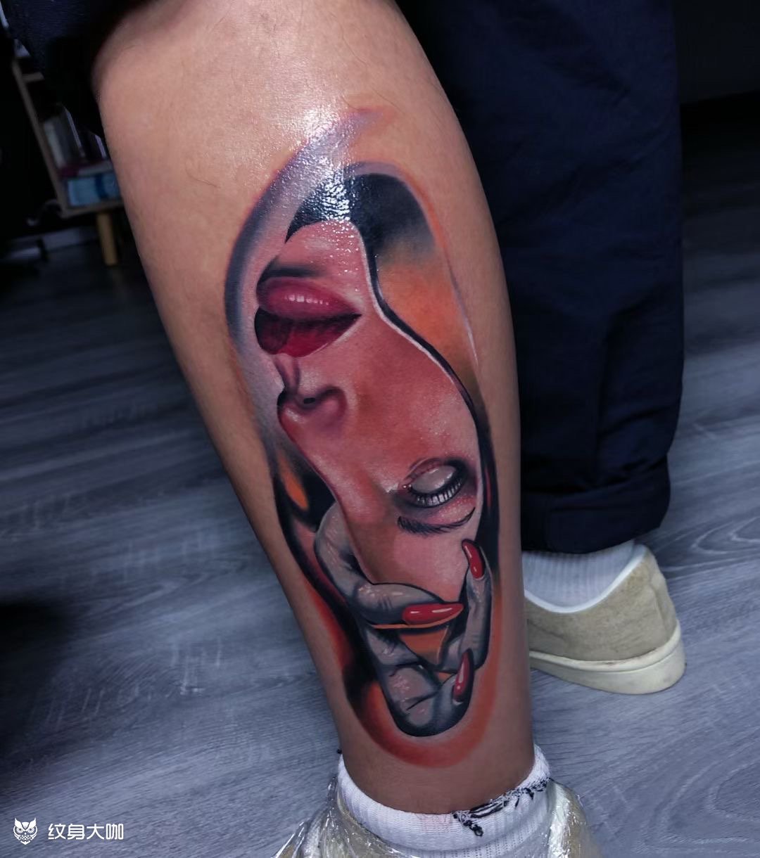 欧美彩色写实_纹身图案手稿图片_backlight 的纹身作品集