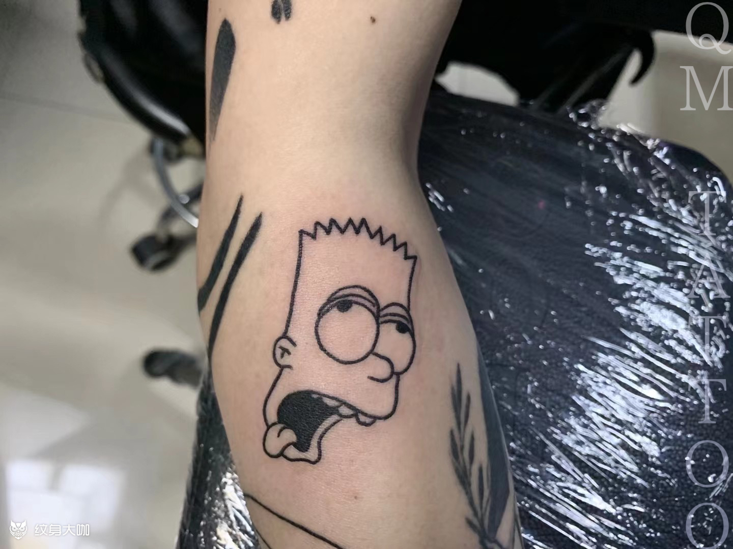 辛普森_纹身图案手稿图片_qm tattoo的纹身作品集