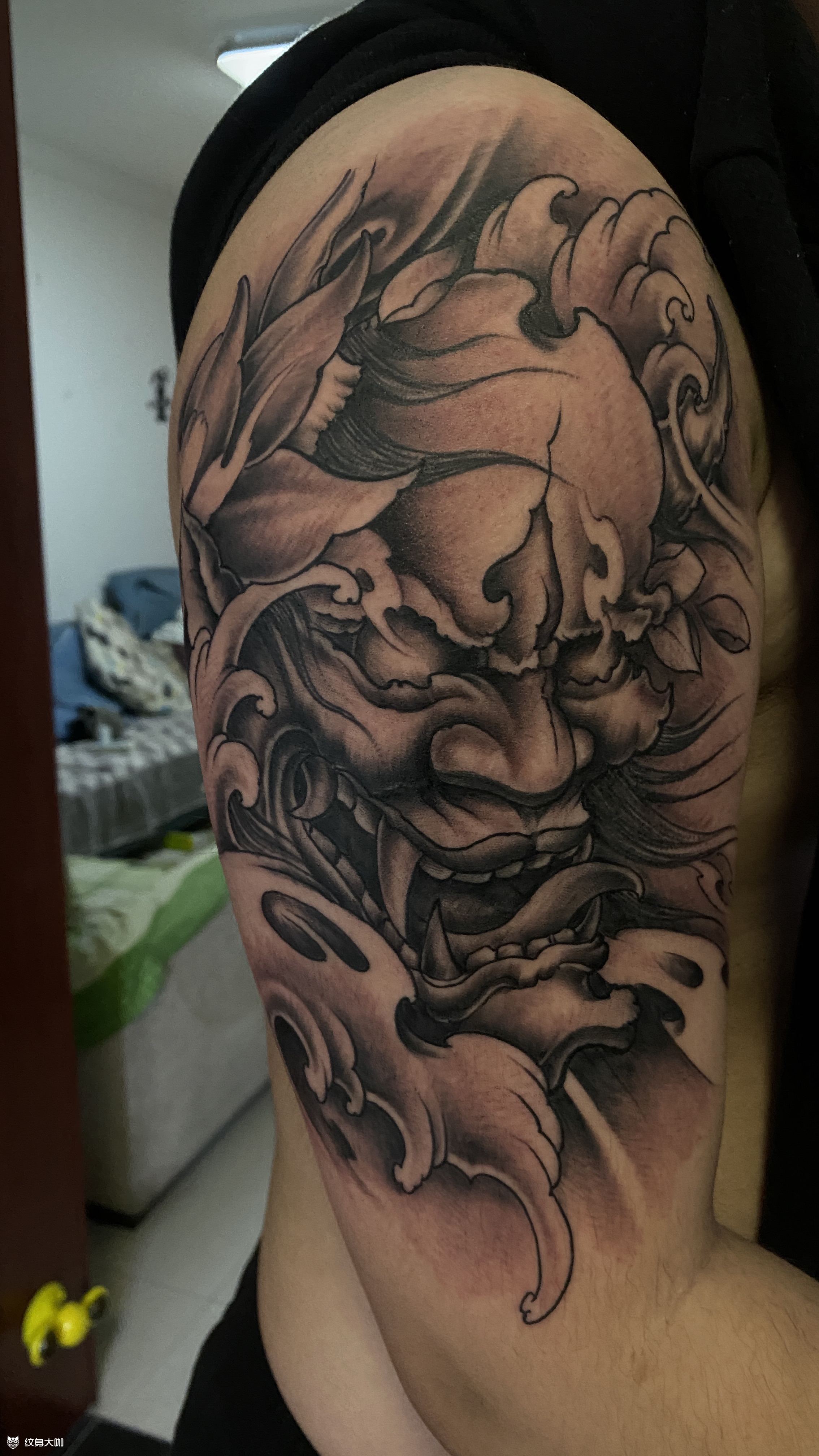 般若_纹身图案手稿图片_林tat的纹身作品集