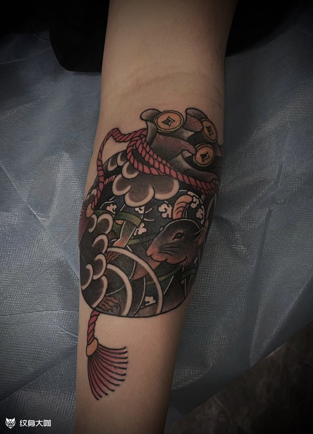 "福袋"一枚_纹身吧社区 - 纹身大咖